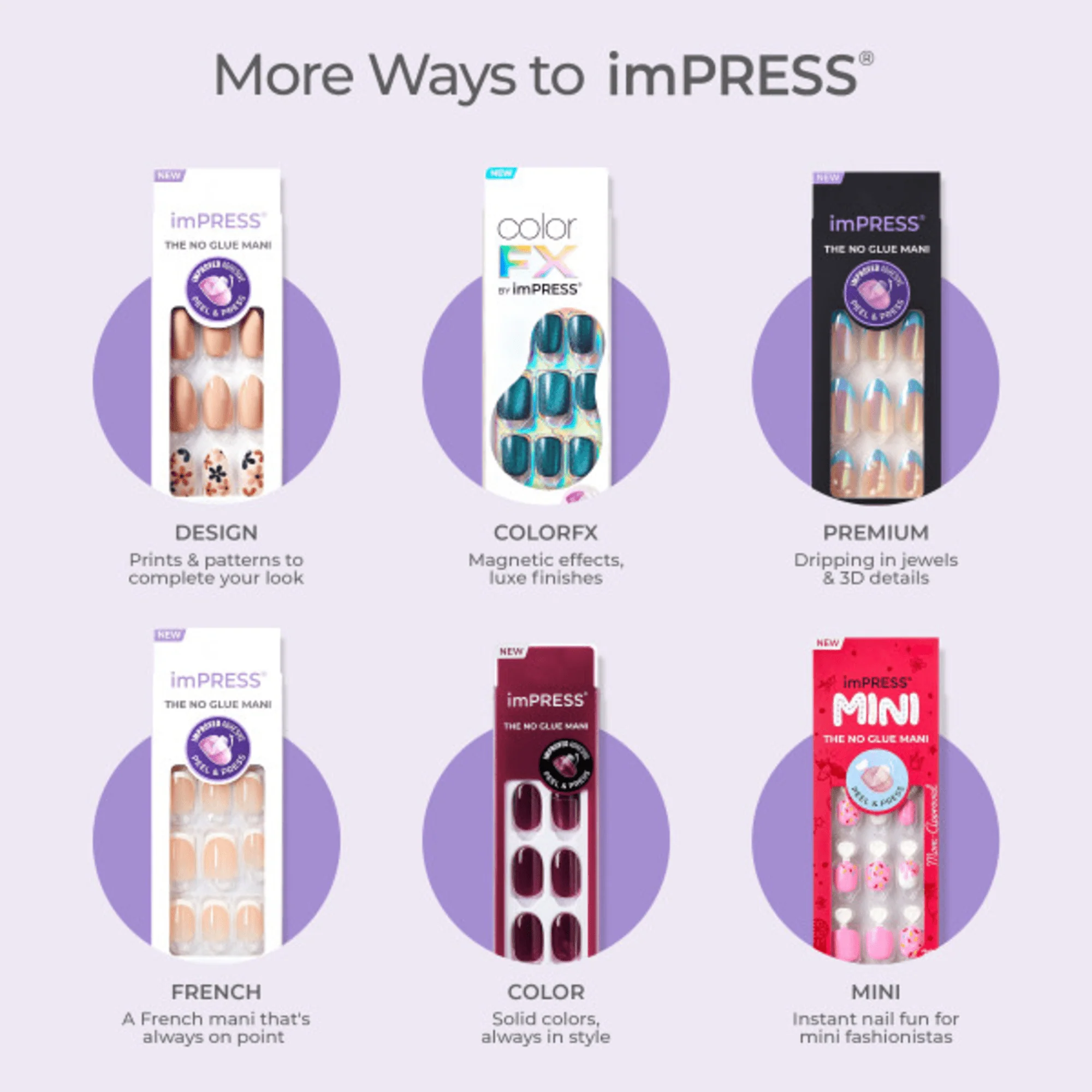 imPRESS Design Press On Nails - Chic French - Image 8