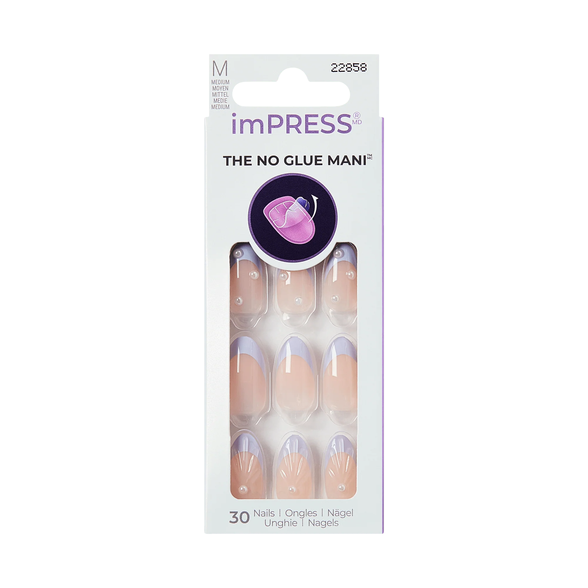 imPRESS Design Press On Nails - Sky Breeze - Image 6