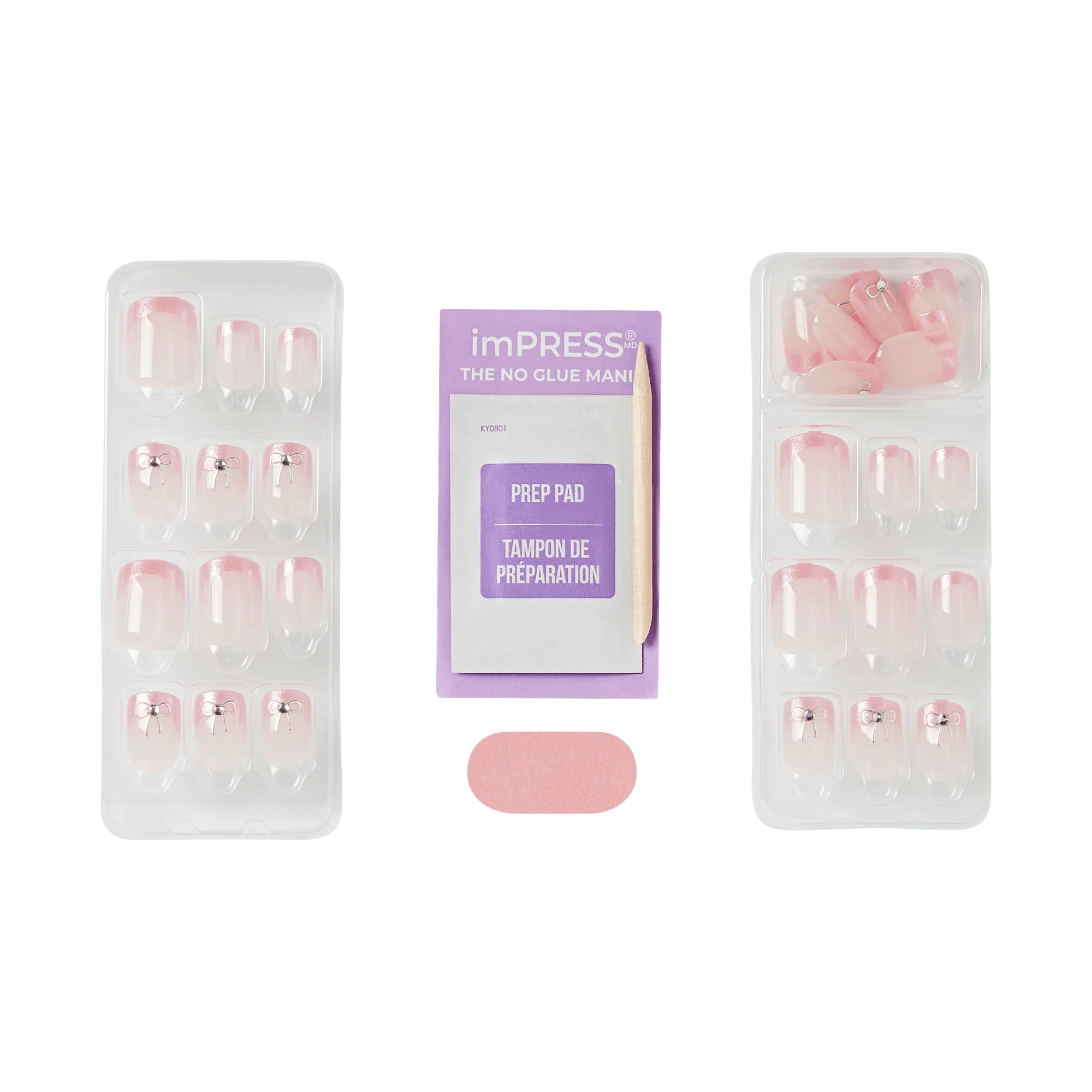 imPRESS Design Press On Nails - Soft Petals - Image 4