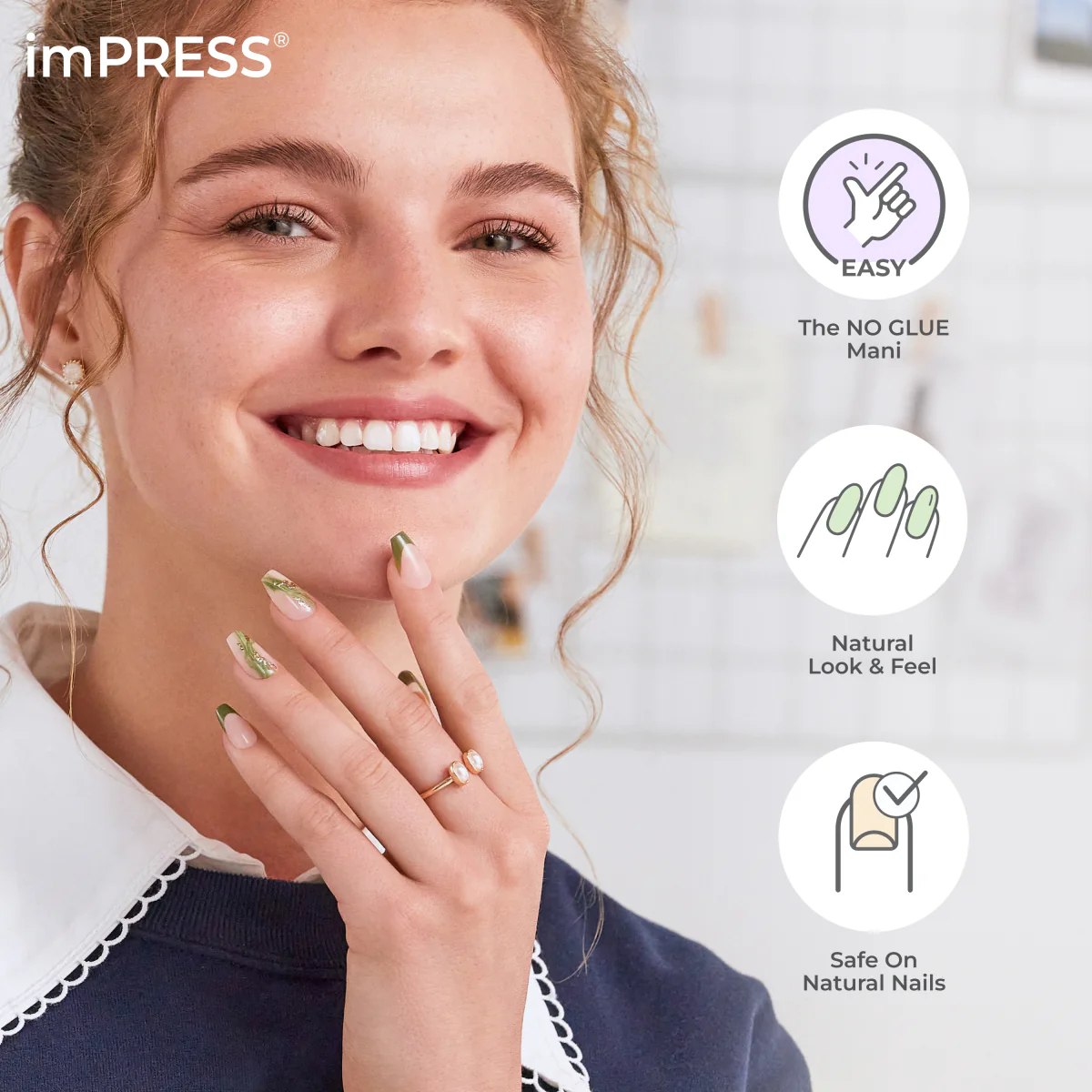 imPRESS Press On Manicure - Wide Fit - Just a Dream - Image 7