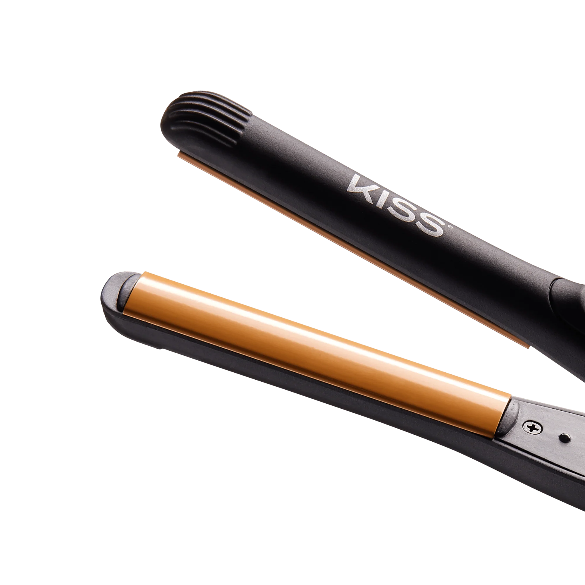 KISS Tourmaline Ceramic Flat Iron, 1/2" - Image 4