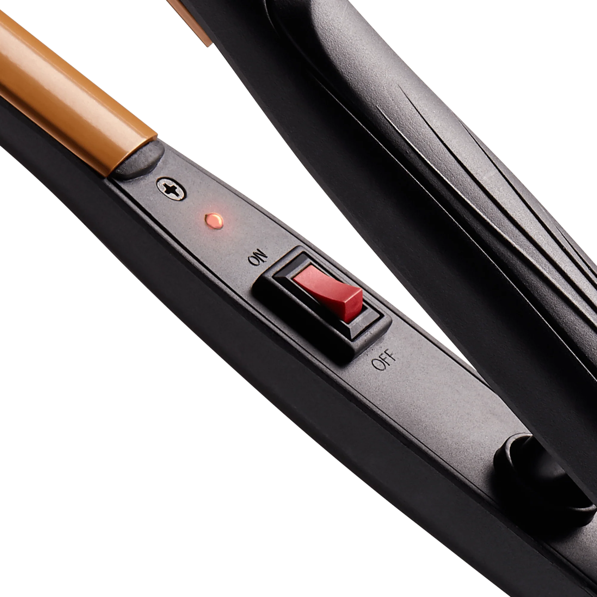 KISS Tourmaline Ceramic Flat Iron, 1/2" - Image 6