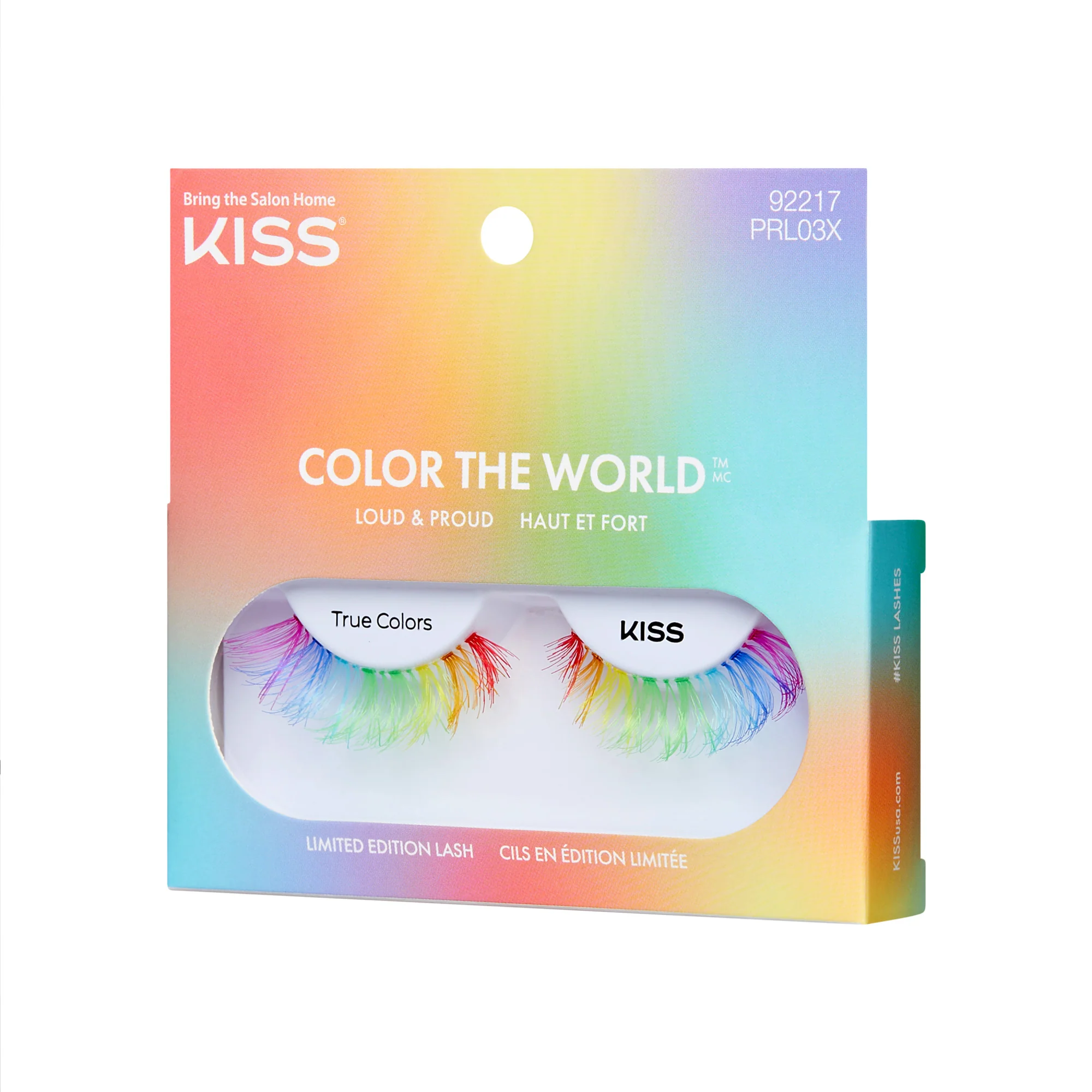 KISS 'Color The World' Pride False Eyelashes β True Colors