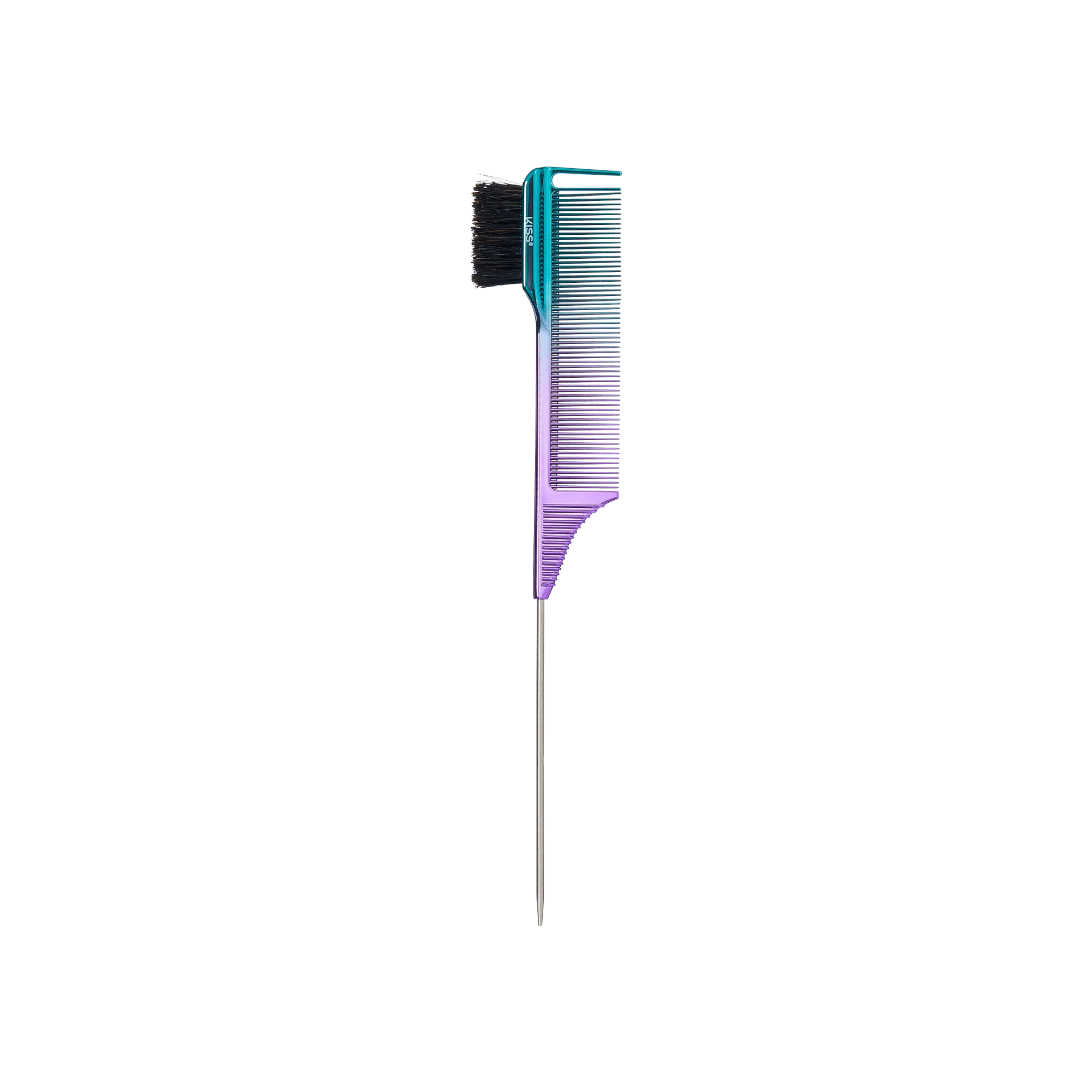 KISS Colors & Care 3-in-1 Ombre Chrome Edge Combrush - Image 2