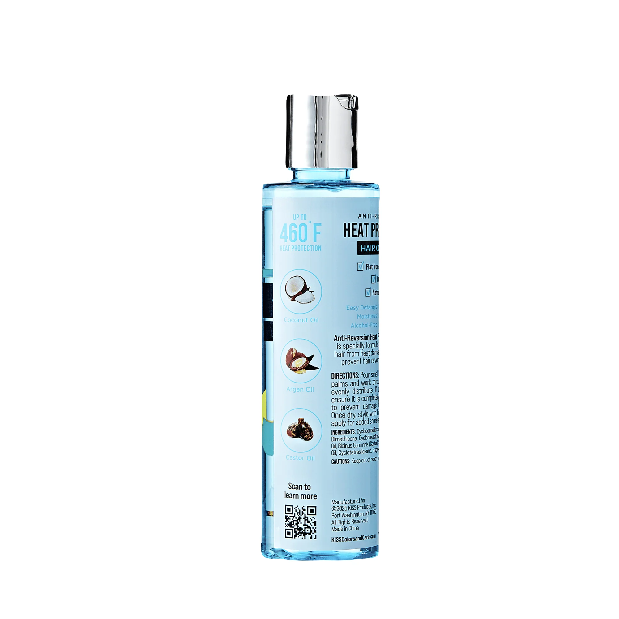KISS Colors & Care Anti-Reversion Heat Protector Hair Oil Serum - Image 4