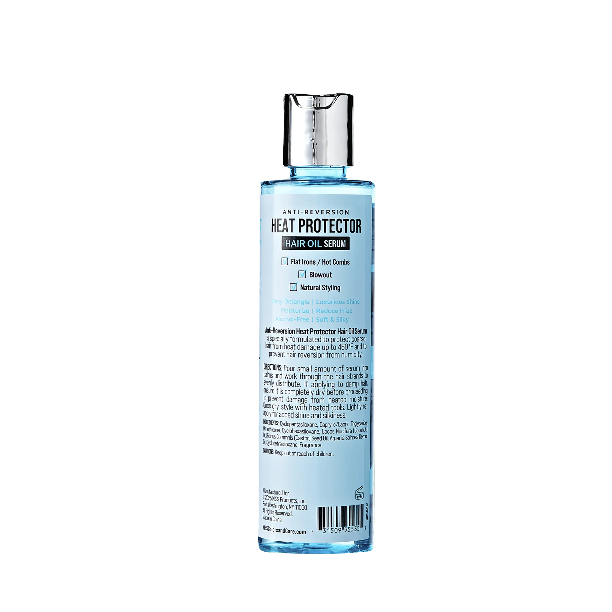 KISS Colors & Care Anti-Reversion Heat Protector Hair Oil Serum - Image 5
