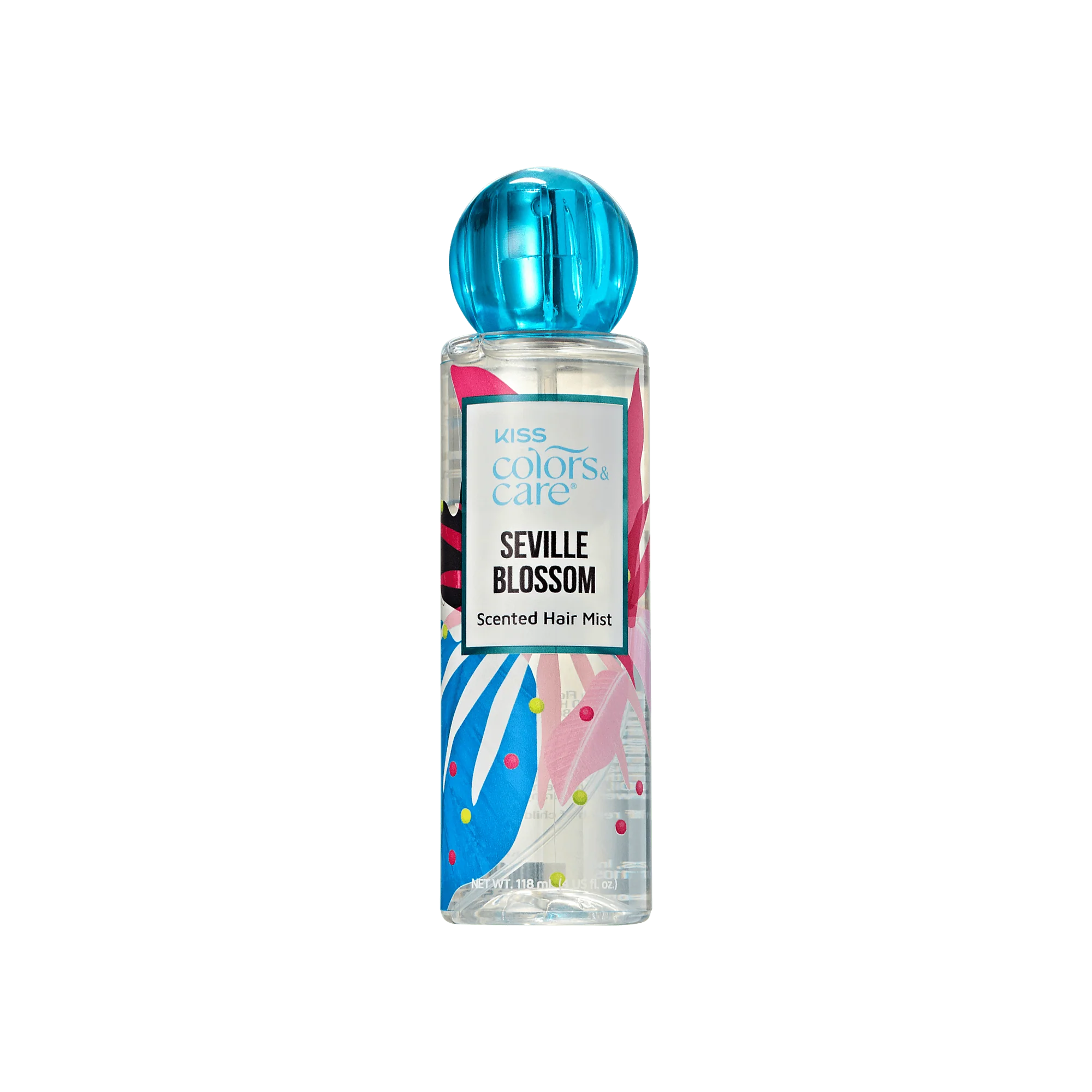 KISS Colors & Care Clean Fragrance Hair Veil Mist, 4 oz. - Seville Blossom