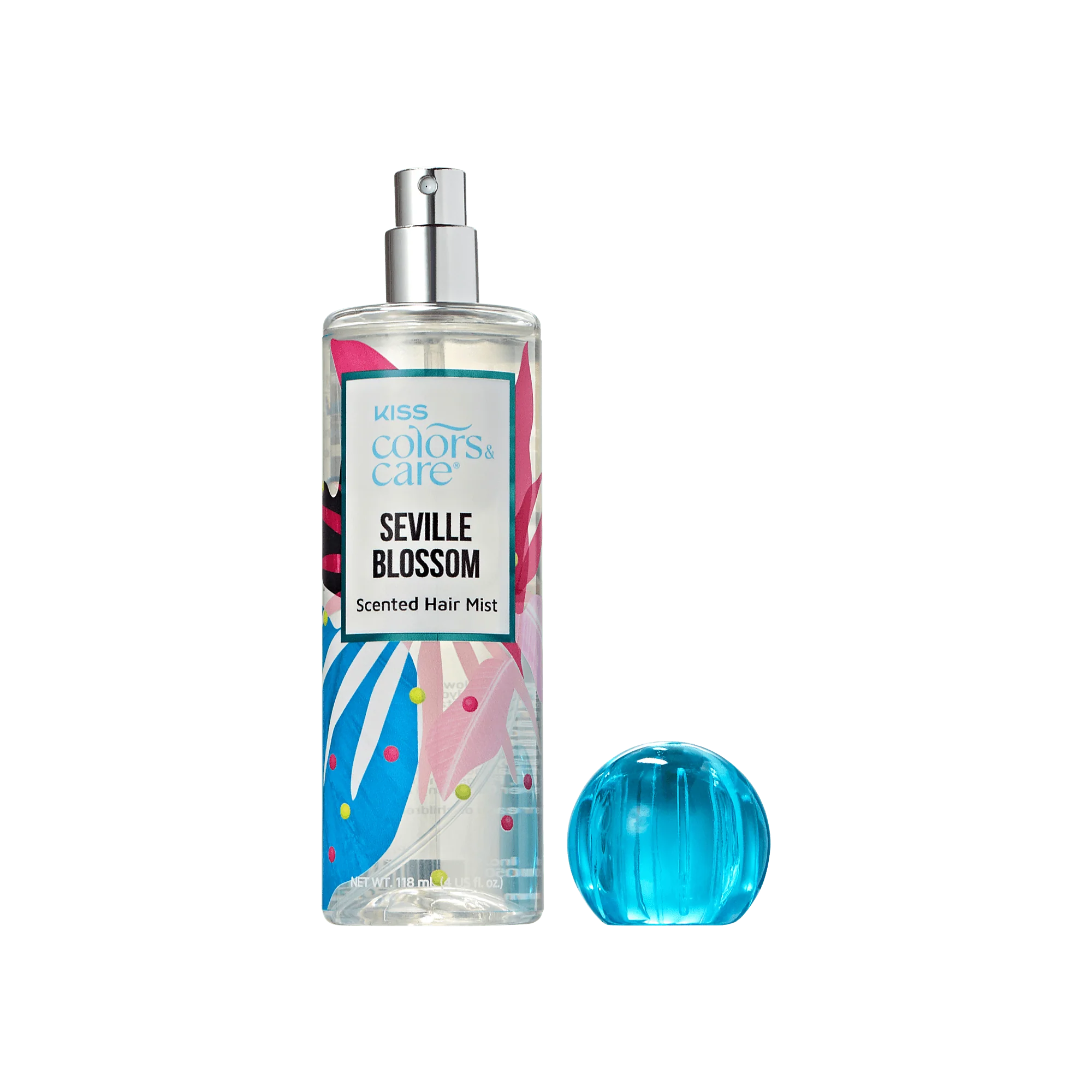 KISS Colors & Care Clean Fragrance Hair Veil Mist, 4 oz. - Seville Blossom - Image 2