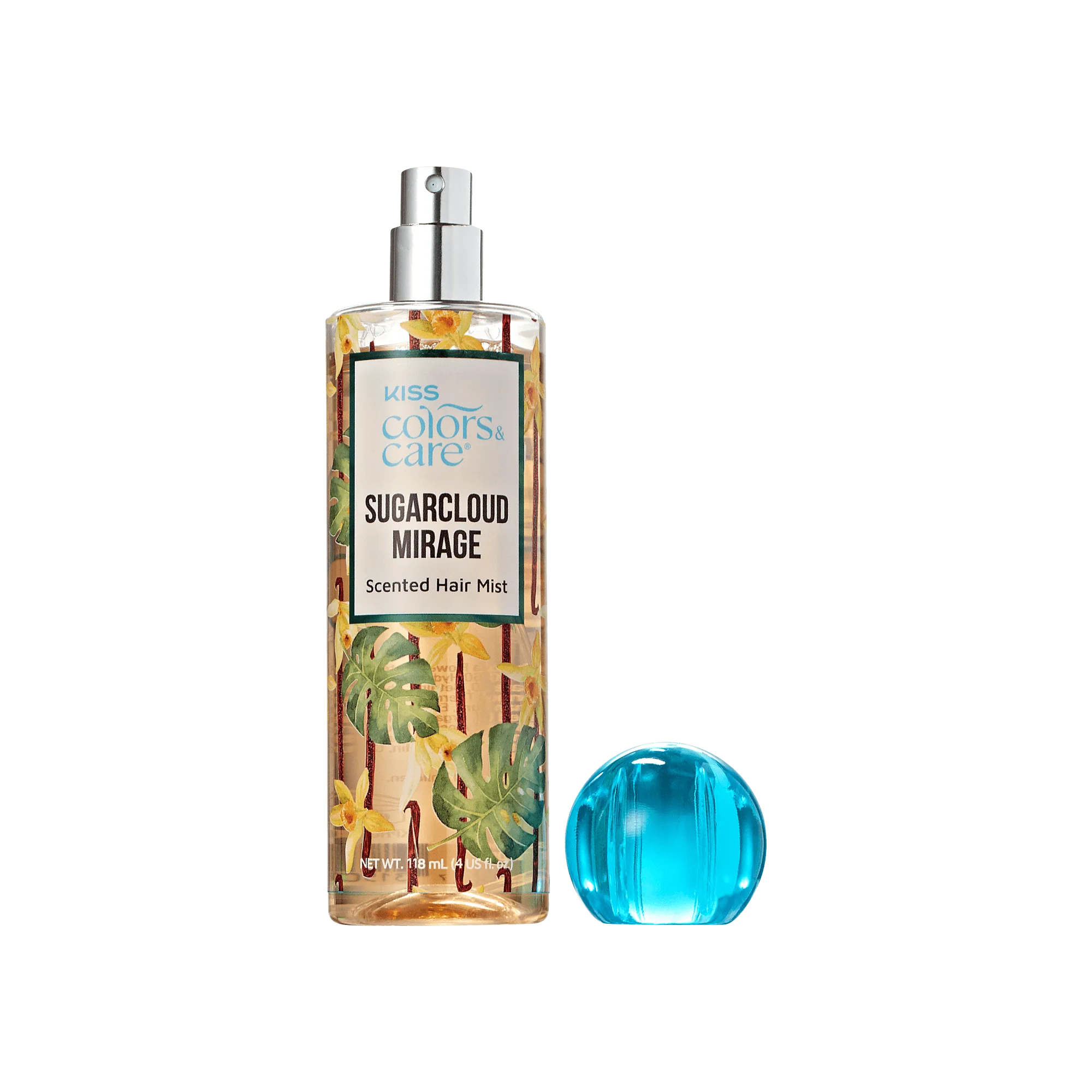 KISS Colors & Care Clean Fragrance Hair Veil Mist, 4 oz. - Sugarcloud Mirage - Image 2