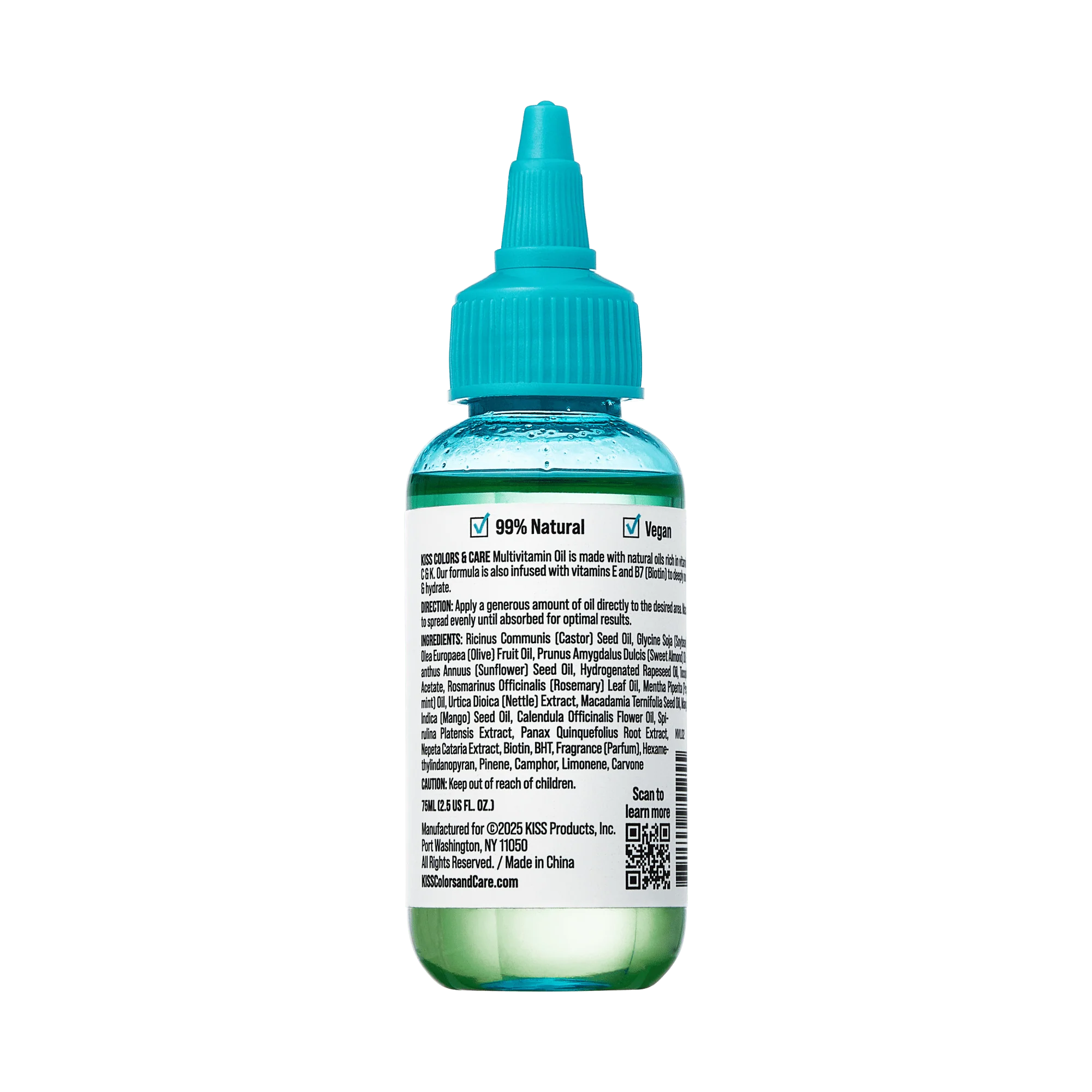 KISS Colors & Care Multivitamin Oil - Rosemary & Mint - Image 6