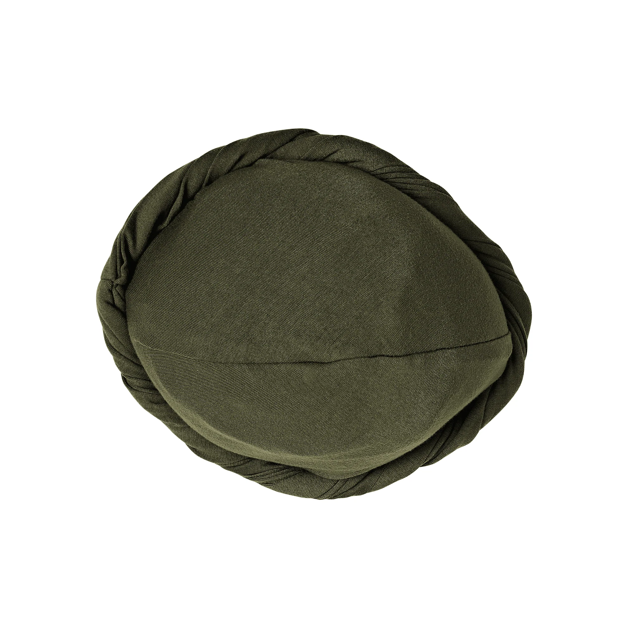 KISS Colors & Care Premium Satin-Lined Halo Turban, Olive - Image 3