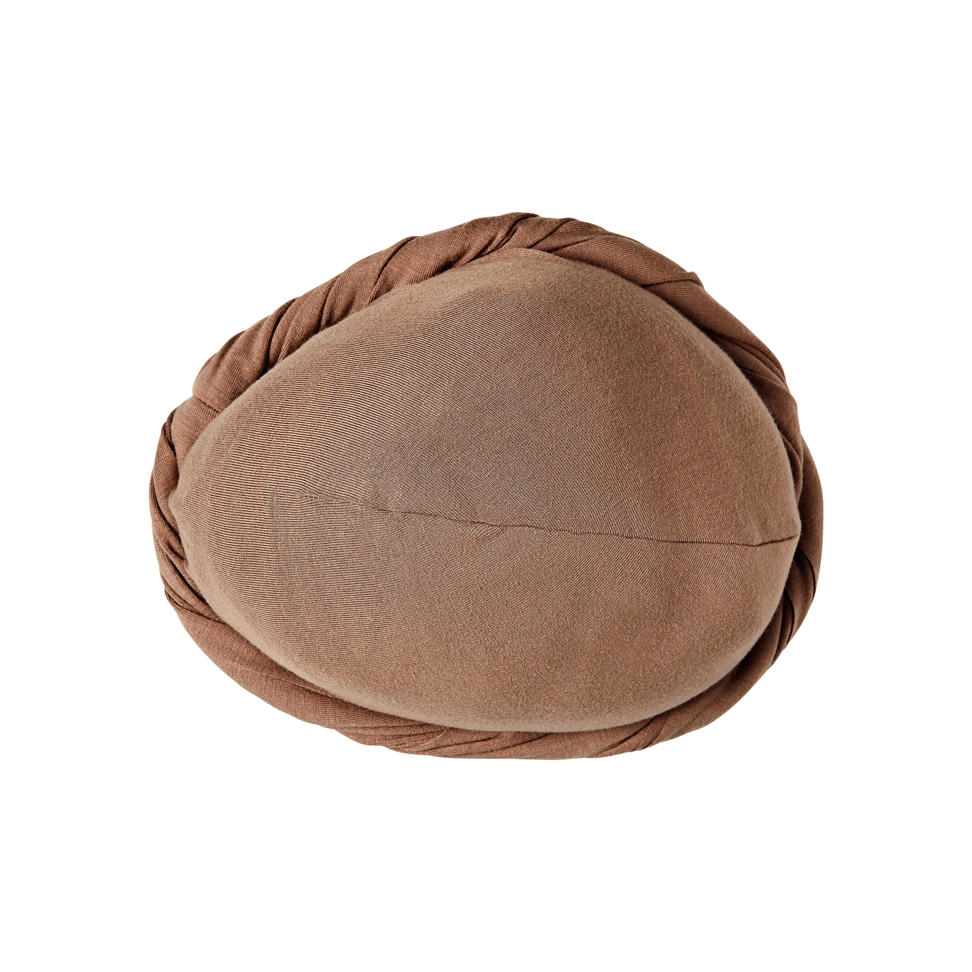 KISS Colors & Care Premium Satin-Lined Halo Turban, Taupe - Image 2