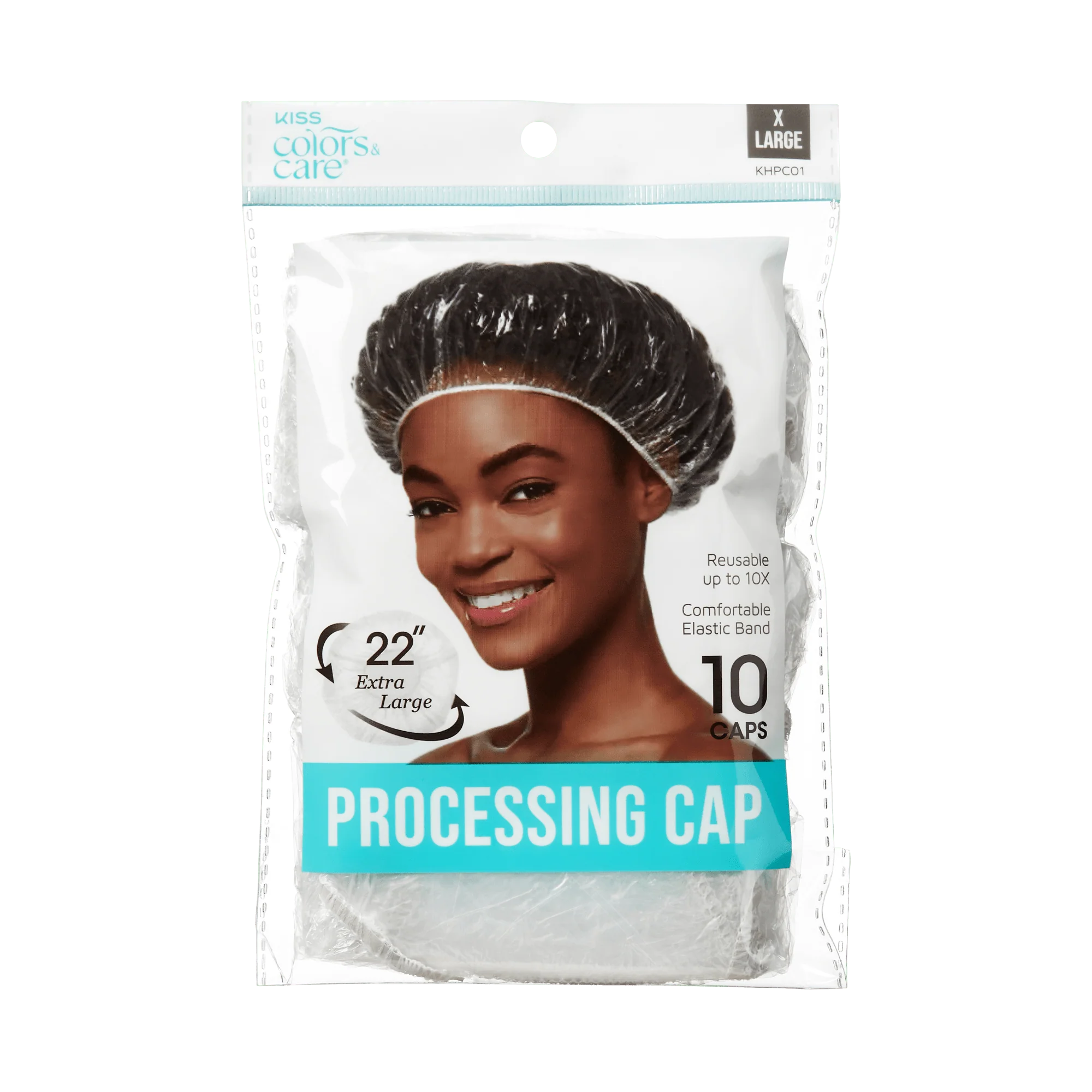 KISS Colors & Care Processing Cap XL - 10 Count