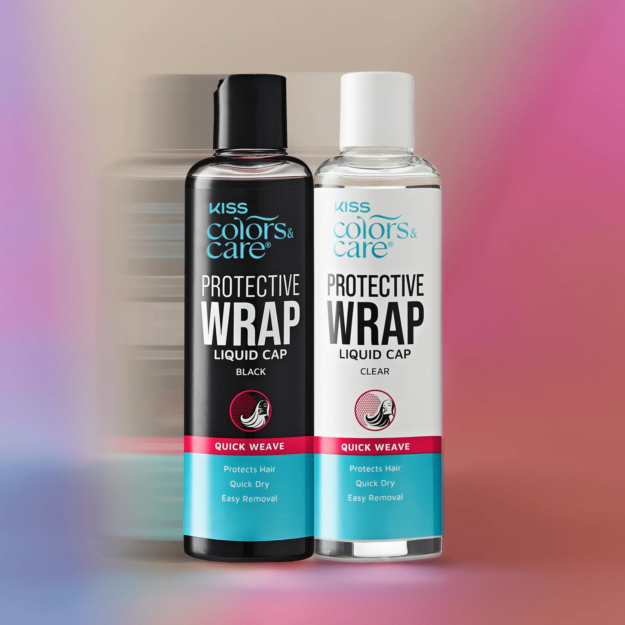 KISS Colors & Care Protective Wrap Liquid Cap - Clear - Image 4
