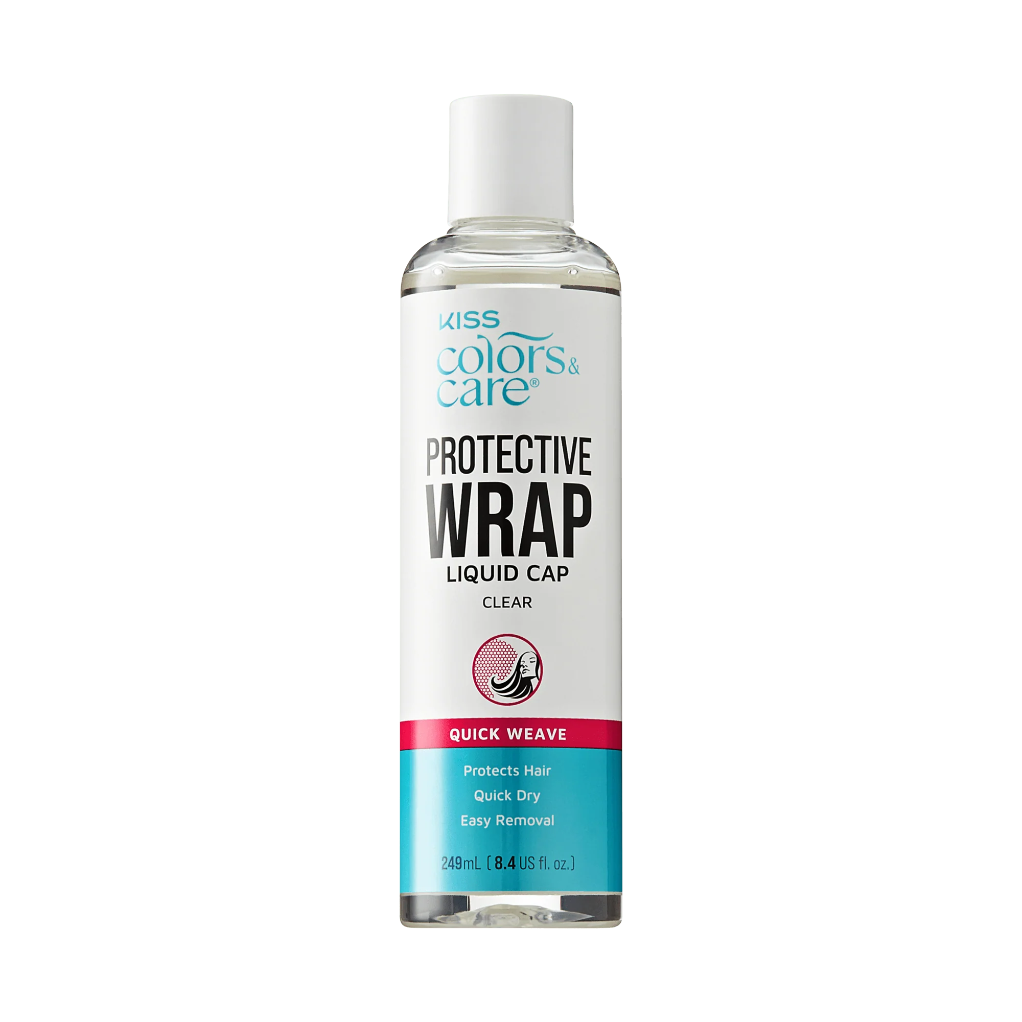 KISS Colors & Care Protective Wrap Liquid Cap - Clear