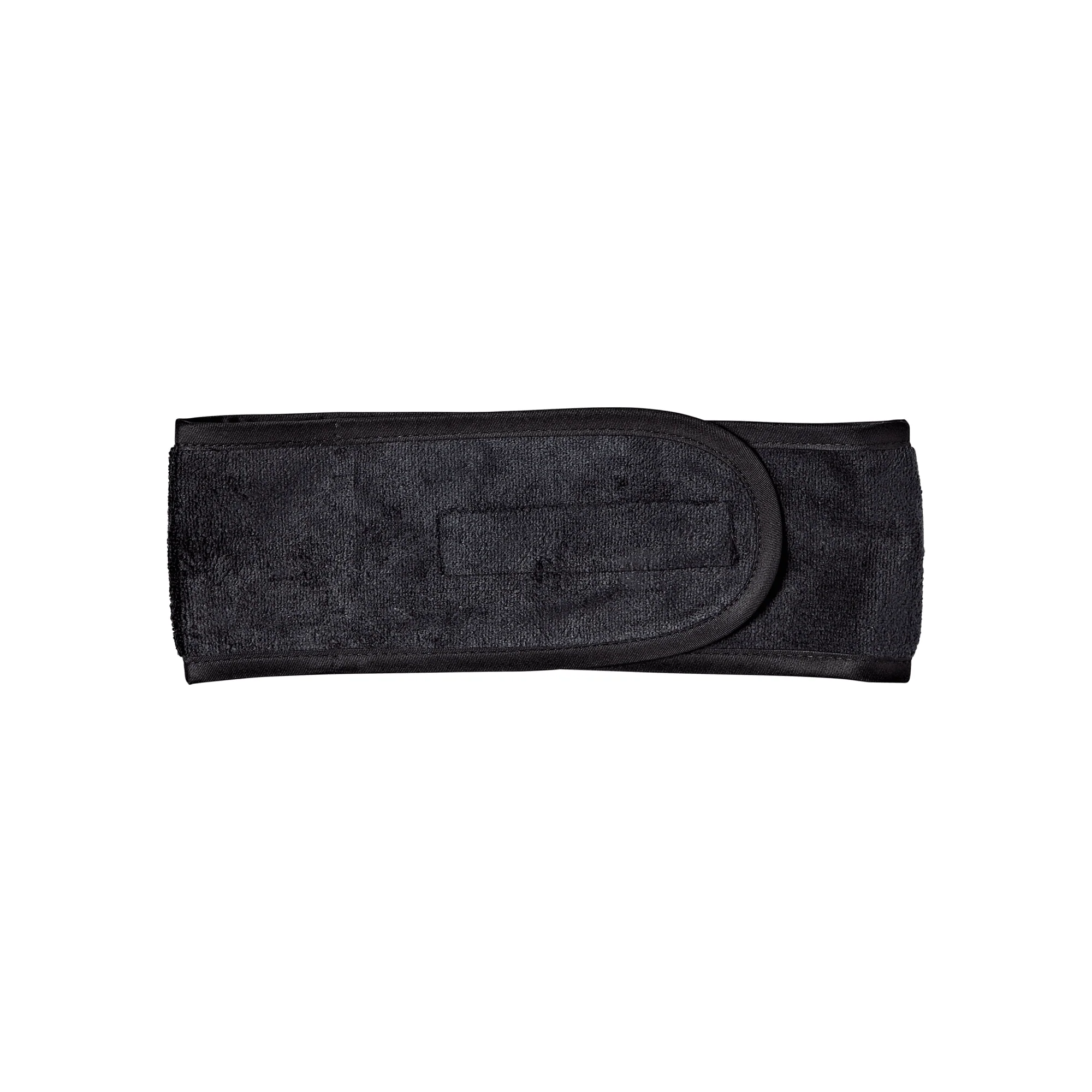 KISS Colors & Care Satin-Lined Spa Headband - Black - Image 2