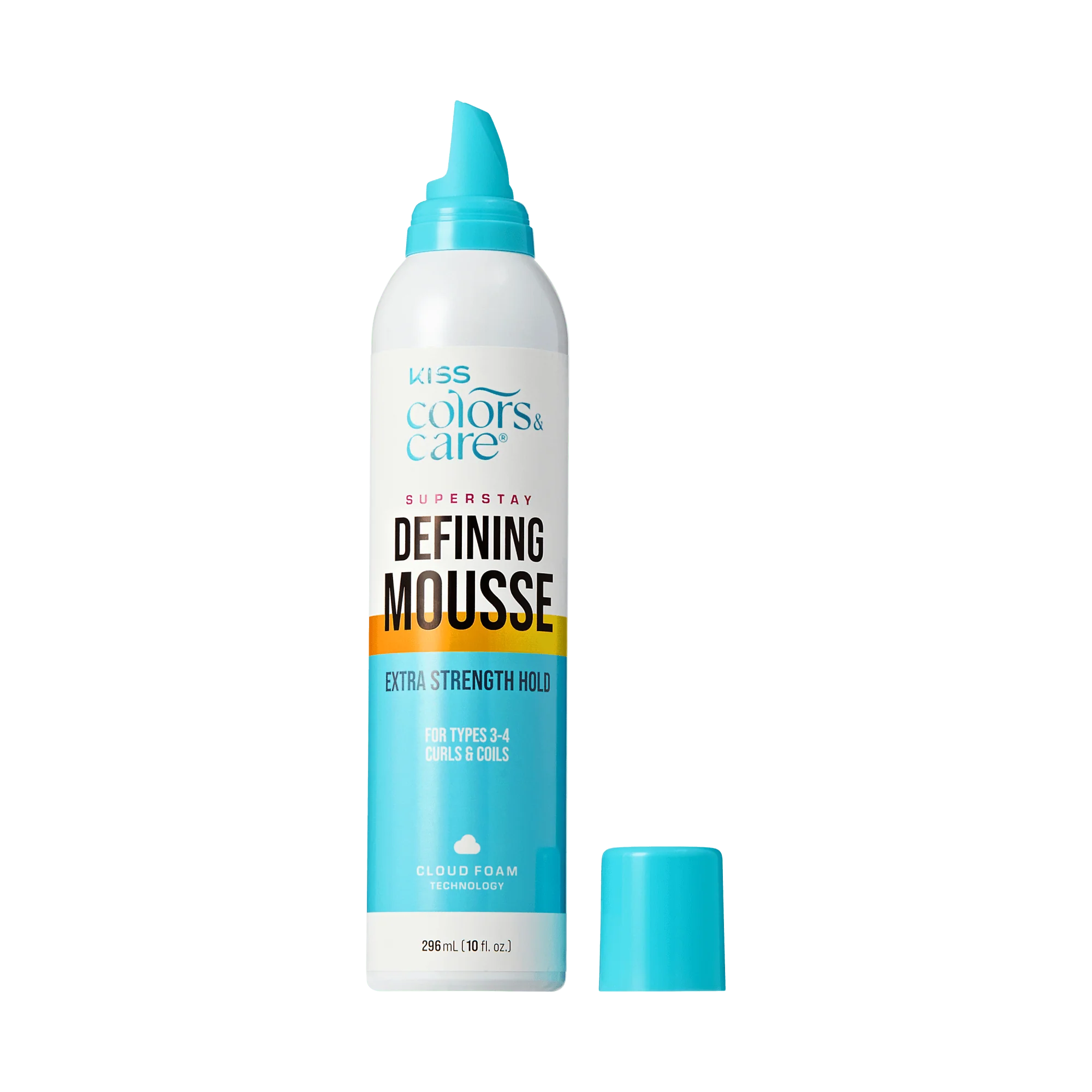 KISS Colors & Care Super Stay Defining Mousse - Extra Strength Hold - Image 6