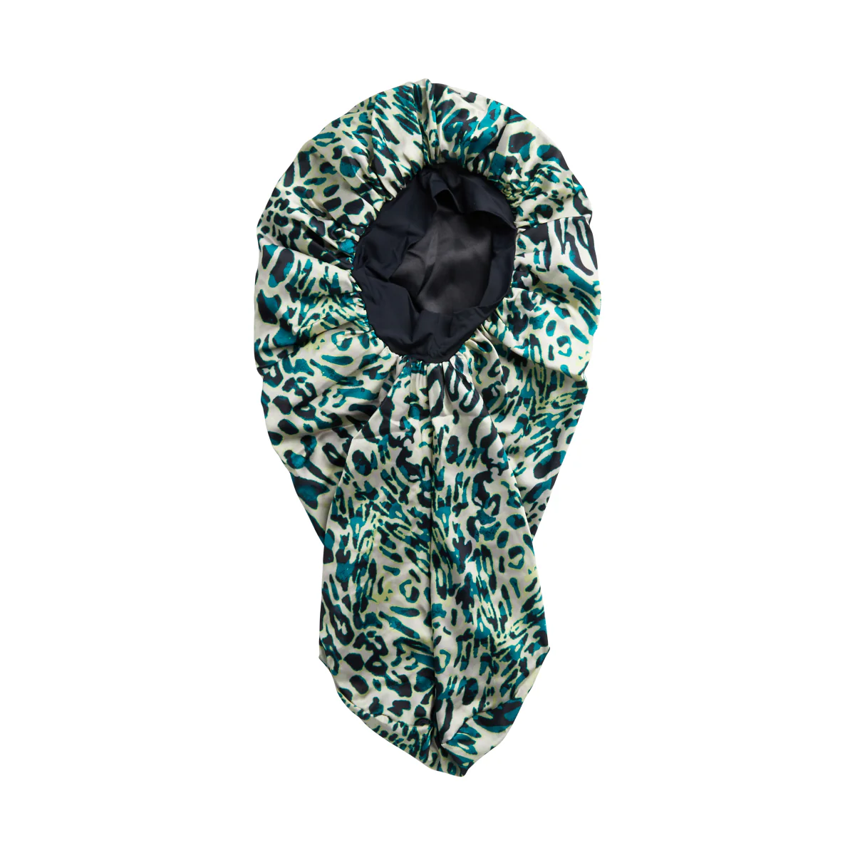 KISS Colors & Care Crepe Satin Reversible Braid Bonnet - Exotic Leopard - Image 4