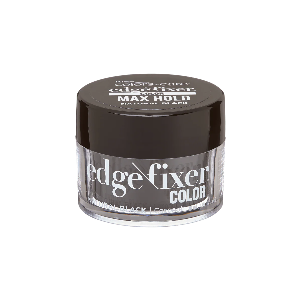 KISS Colors & Care Edge Fixer Color 30mL - Natural Black