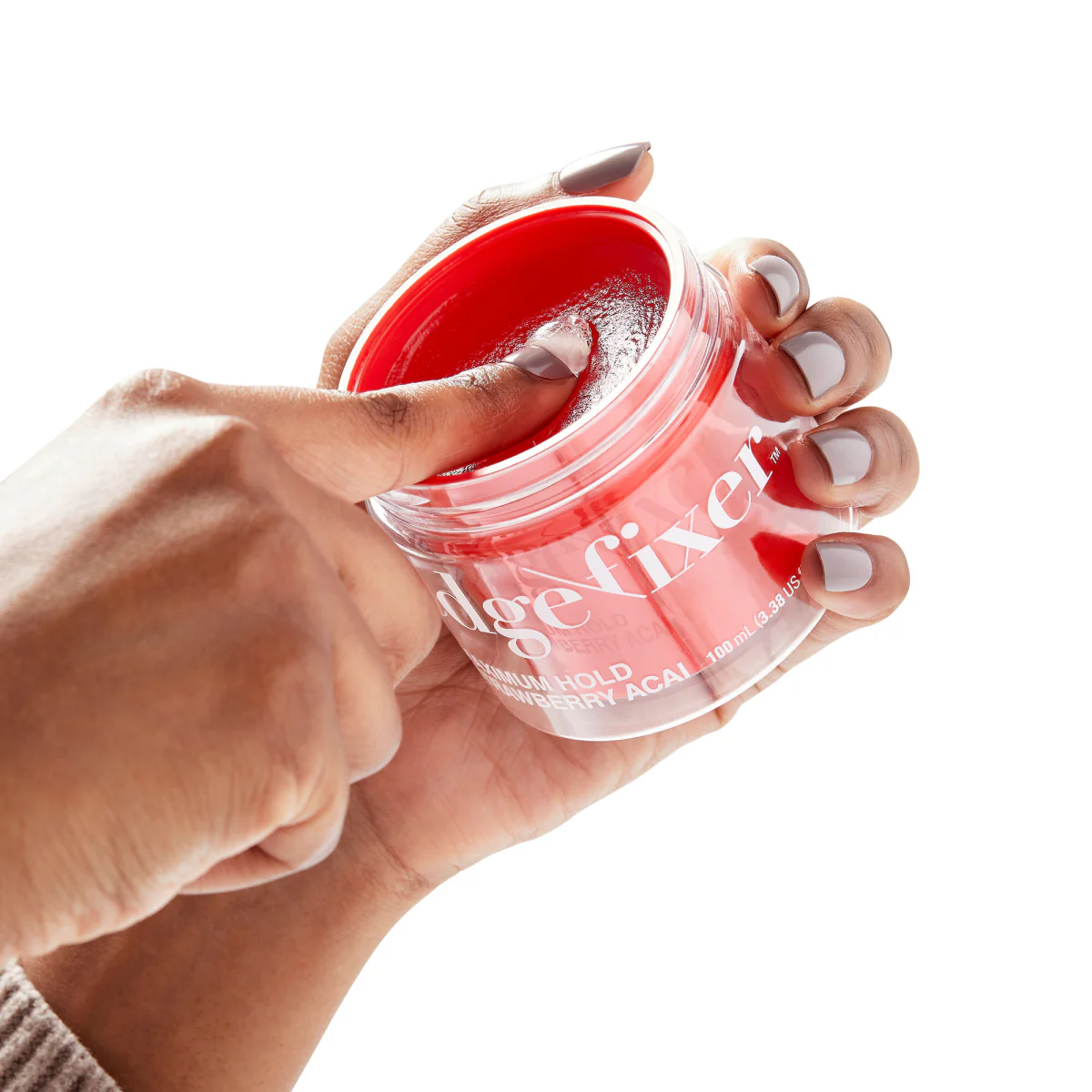 KISS Colors & Care Edge Fixer 100mL - Strawberry Acai - Image 3