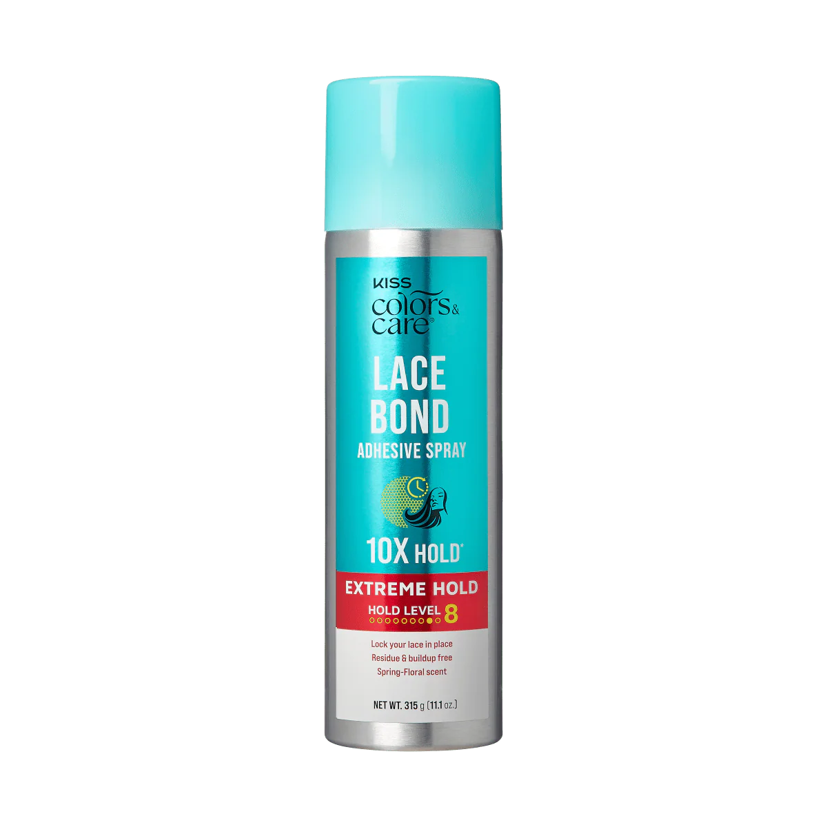 KISS Colors & Care Lace Bond Adhesive Spray Extreme Hold Bundle - 11.1 oz. 2 Pack - Image 3