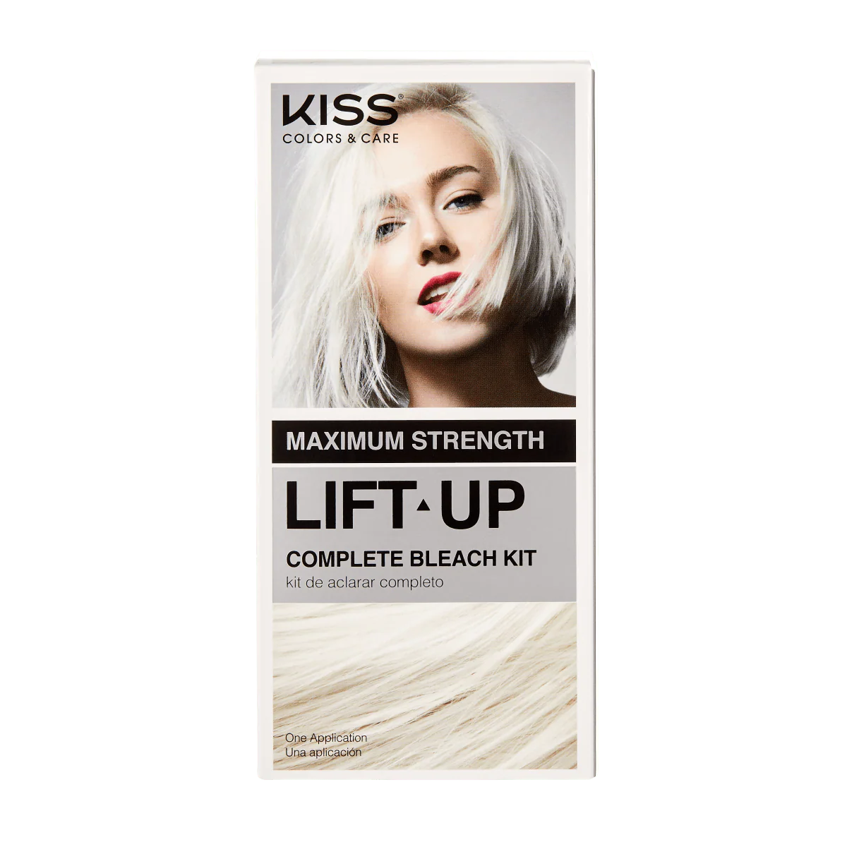 KISS Colors & Care Maximum Strength Lift-Up Complete Bleach Toner Kit – ICE