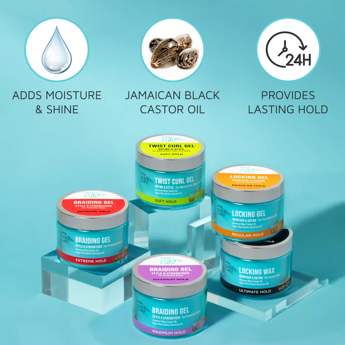 KISS Colors & Care Locking Wax 6 oz - Image 9