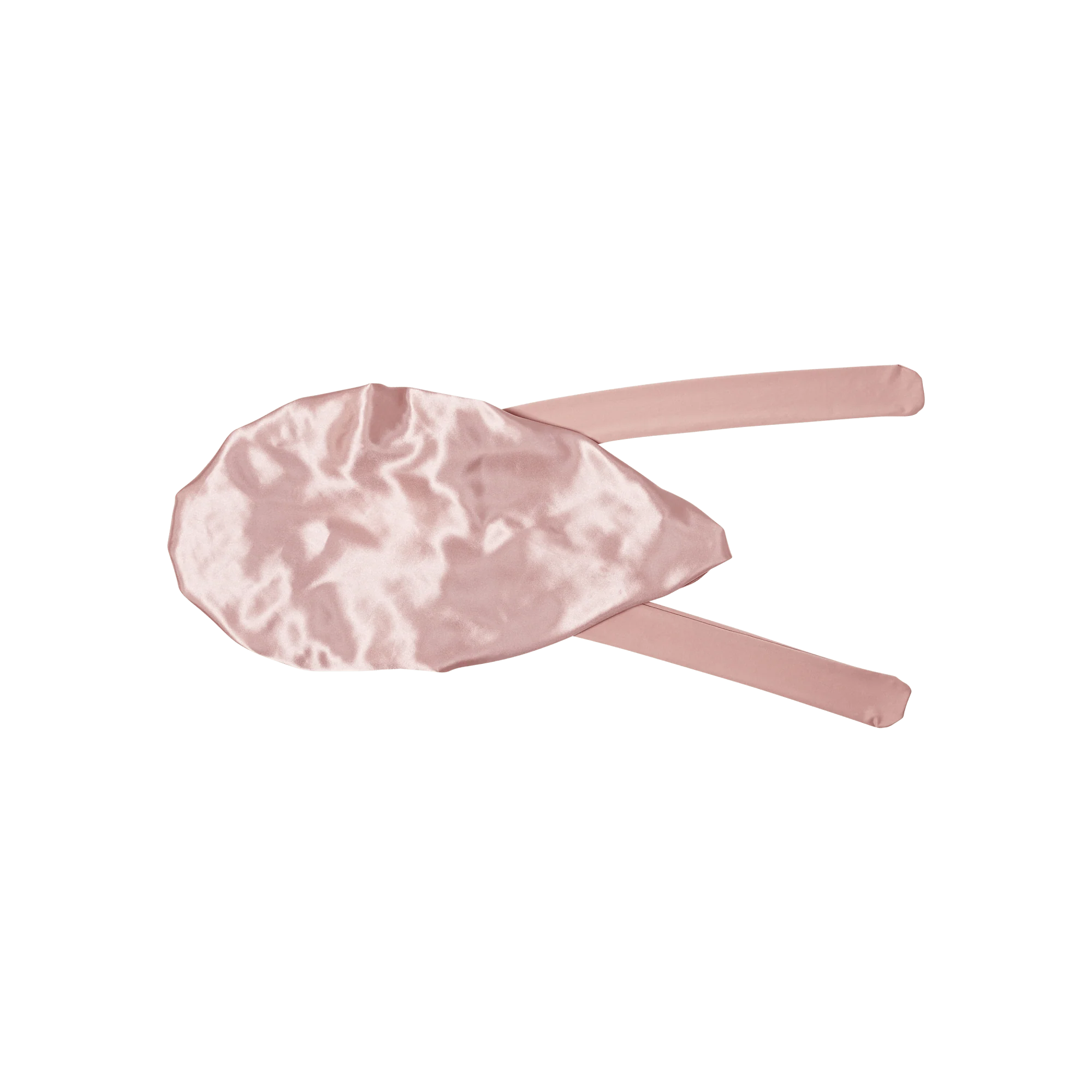 KISS Colors & Care Silky Satin Tie Band Braid Edge Bonnet - Dust Pink - Image 11