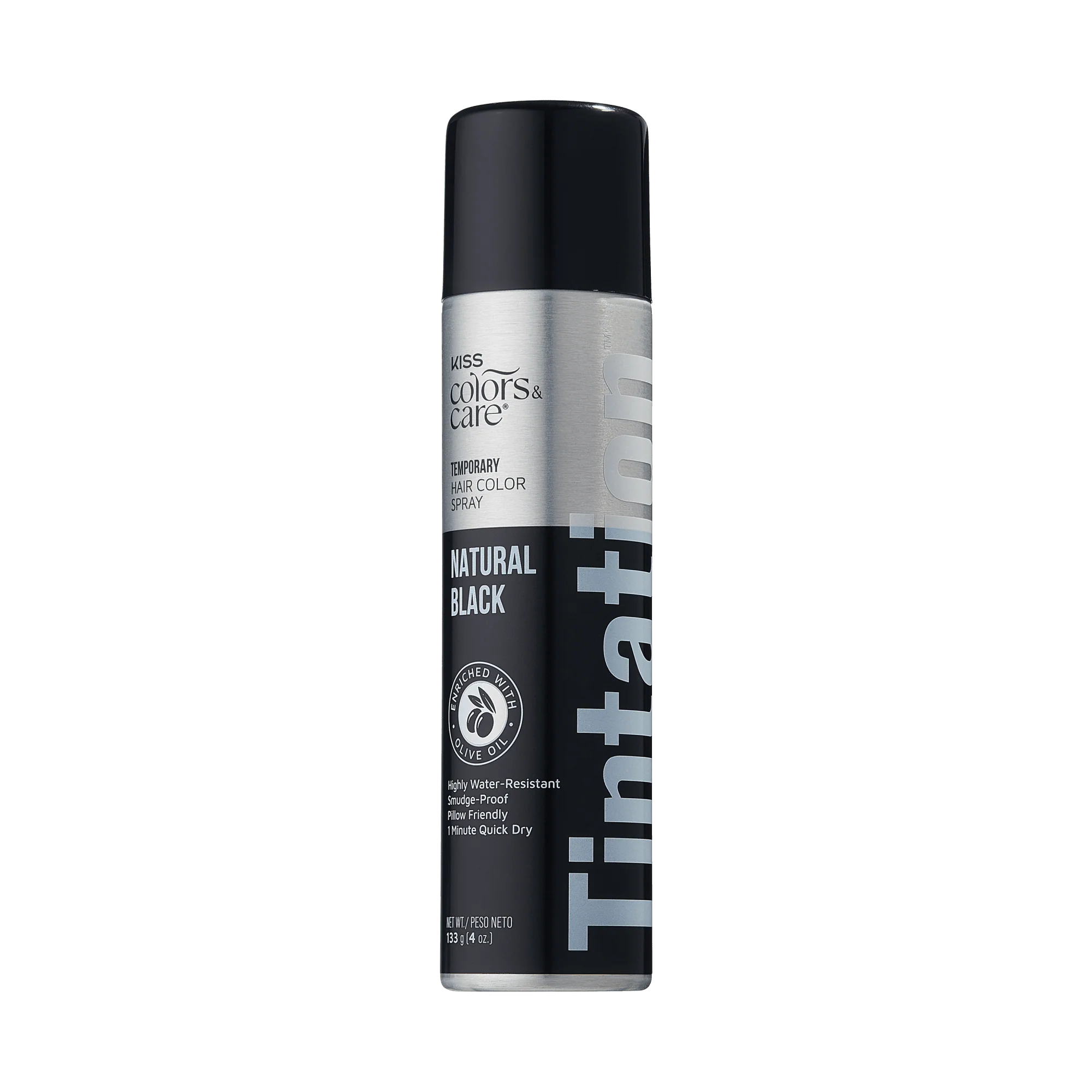 KISS Colors & Care Tintation Spray Natural Black Bundle - 3 Pack - Image 3
