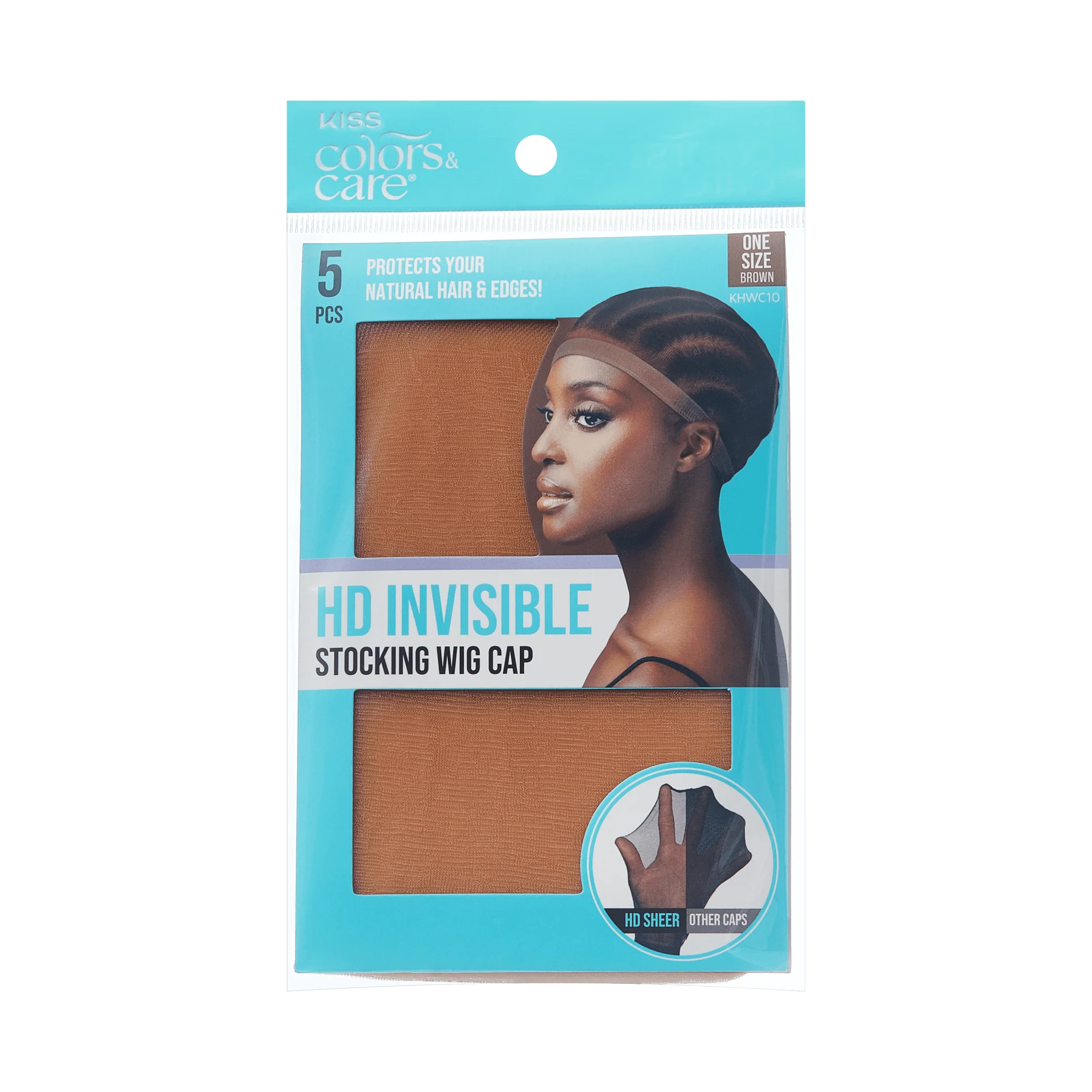 KISS Colors & Care Wig Install Accessories Bundle- Brown - Image 3