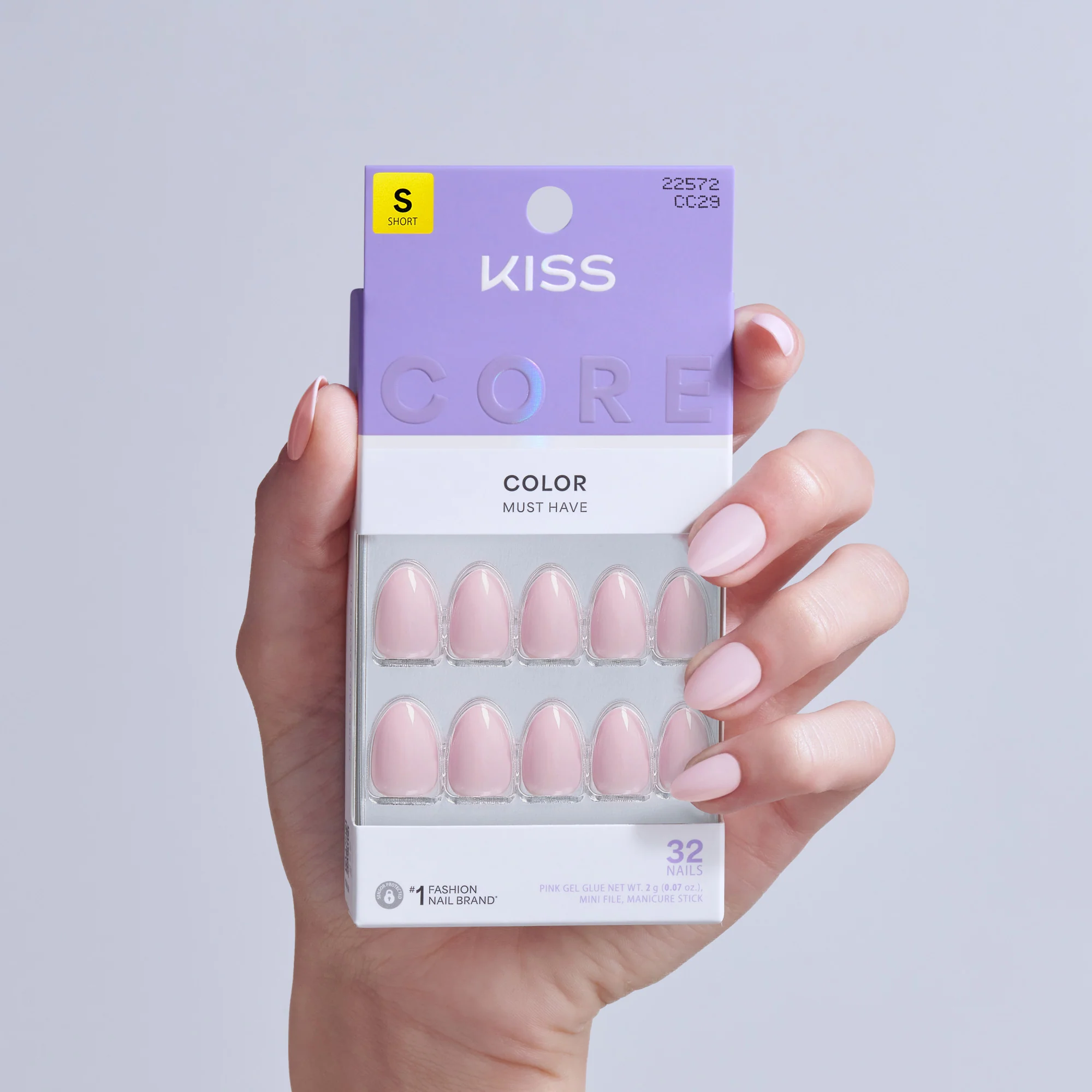 KISS CORE Color Press On Glue Nails - Euphonious - Image 2