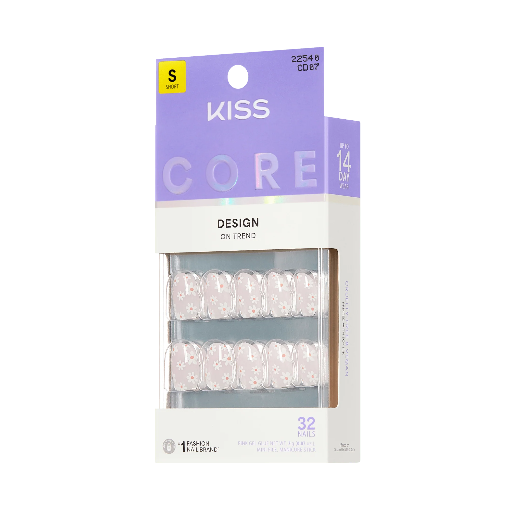 KISS CORE Design Press On Glue Nails - Friendship - Image 7