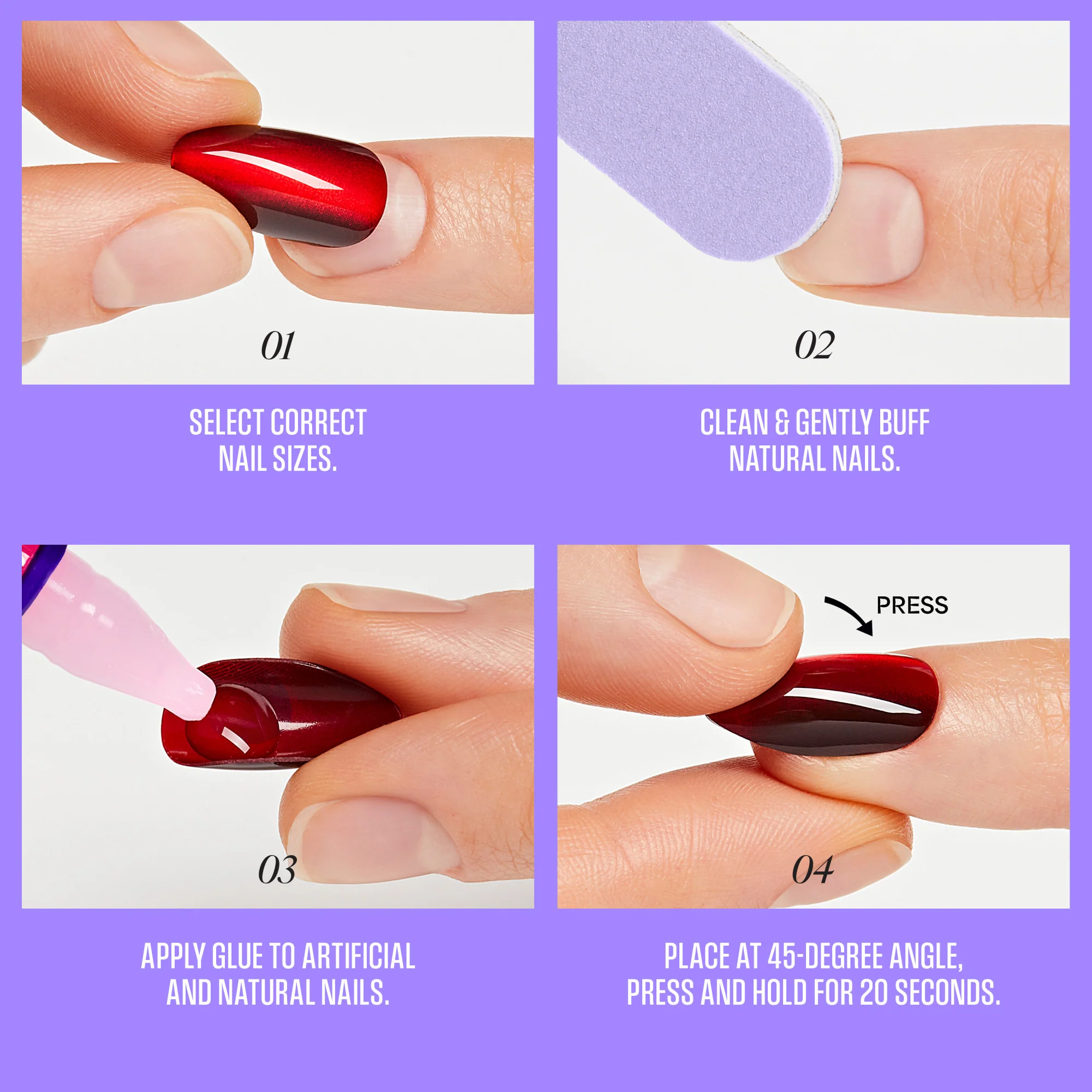 KISS CORE Design Press On Glue Nails - Cheers - Image 10