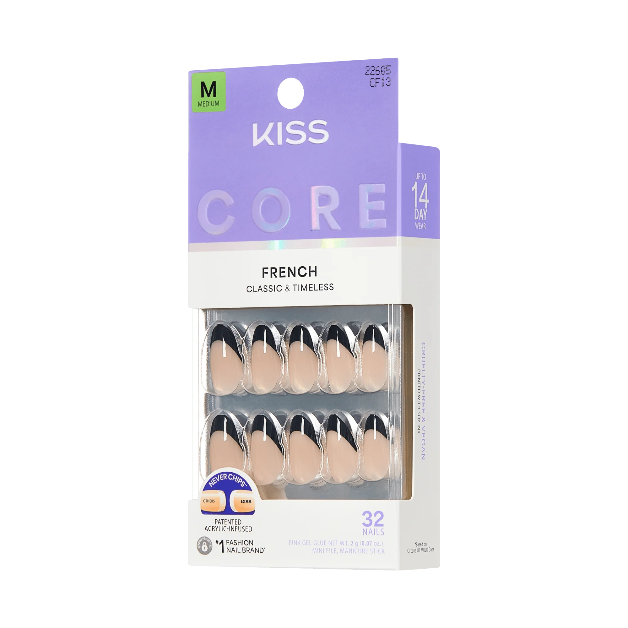 KISS CORE French Press On Glue Nails - Full of Fun - Image 8