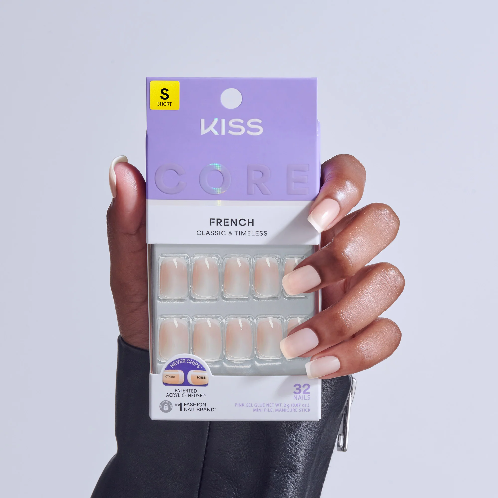 KISS CORE French Press On Glue Nails - My Darling - Image 2