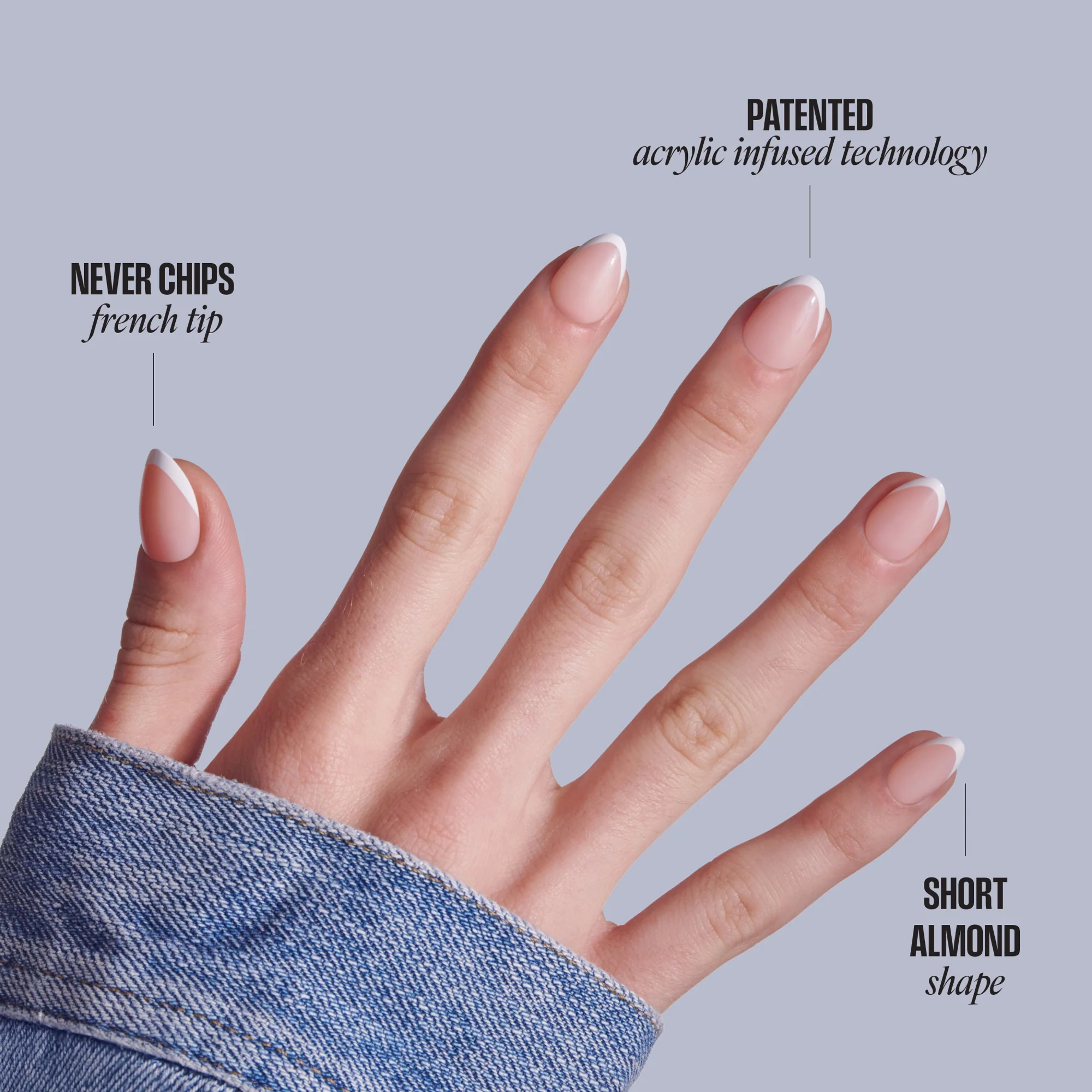 KISS CORE French Press On Glue Nails – Passionate - Image 7