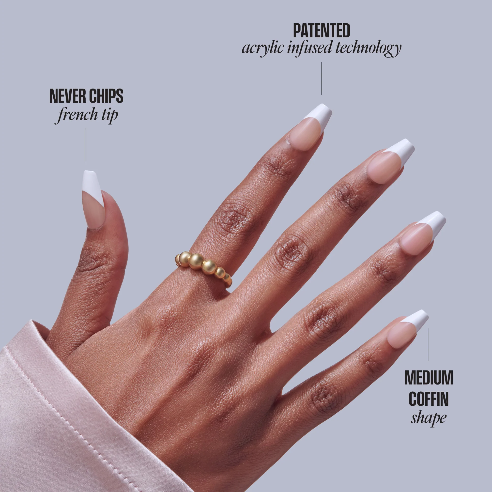 KISS CORE French Press On Glue Nails – Reunion - Image 7