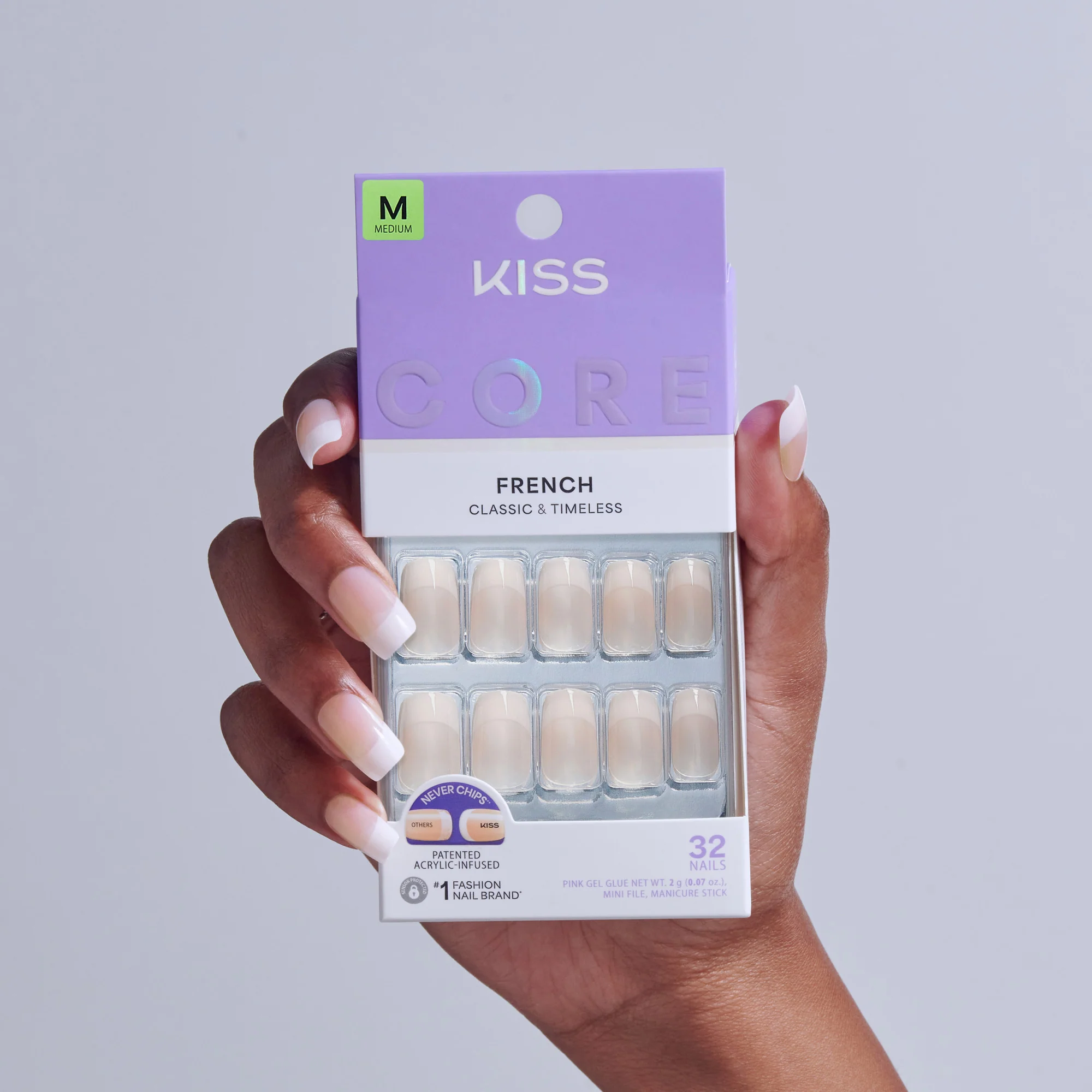 KISS CORE French Press On Glue Nails – Scenario - Image 2