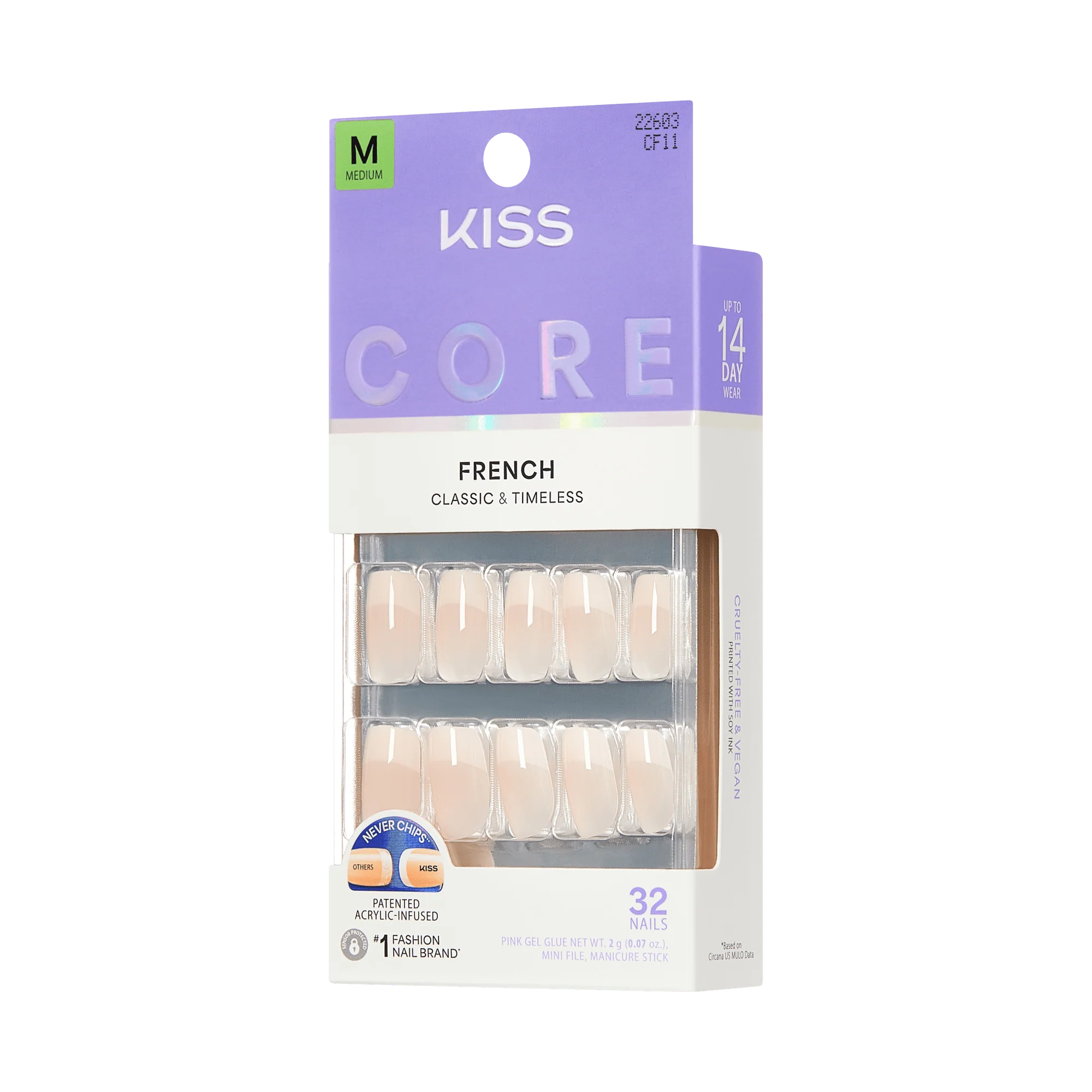 KISS CORE French Press On Glue Nails – Scenario - Image 6