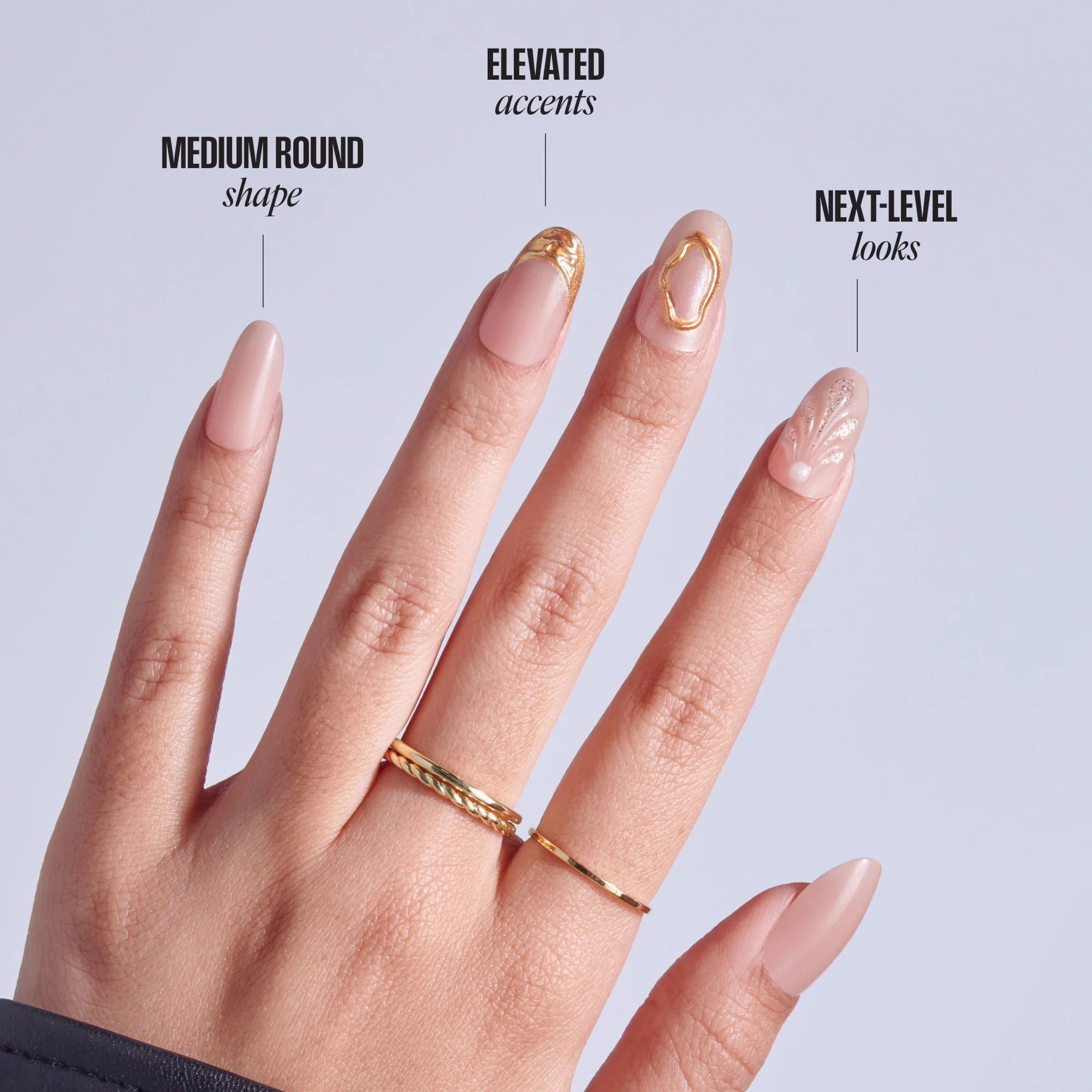 KISS GLAM 3D & Jewel Press On Glue Nails - Blossoming Love - Image 9