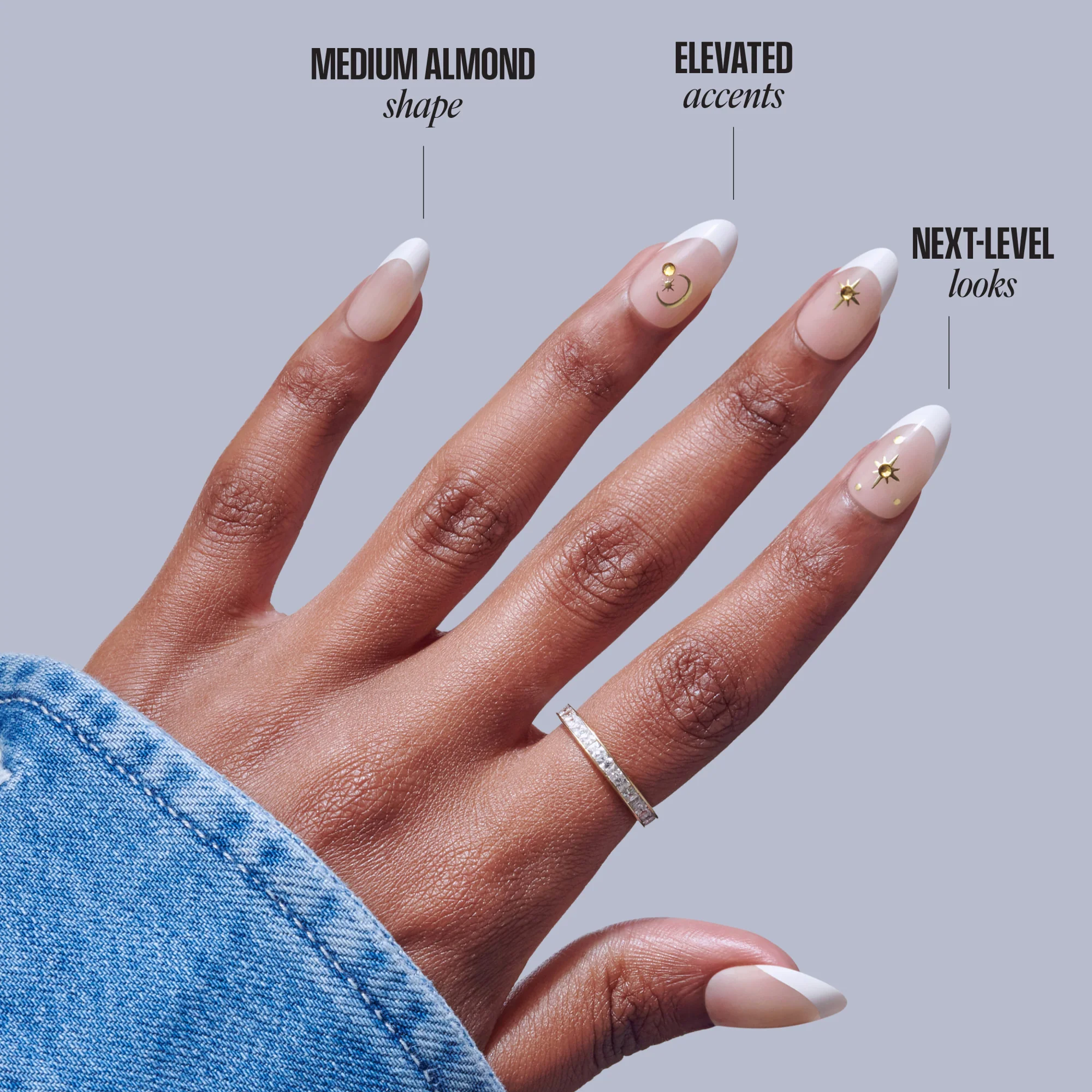KISS GLAM 3D & Jewel Press On Glue Nails β Zephyr - Image 9