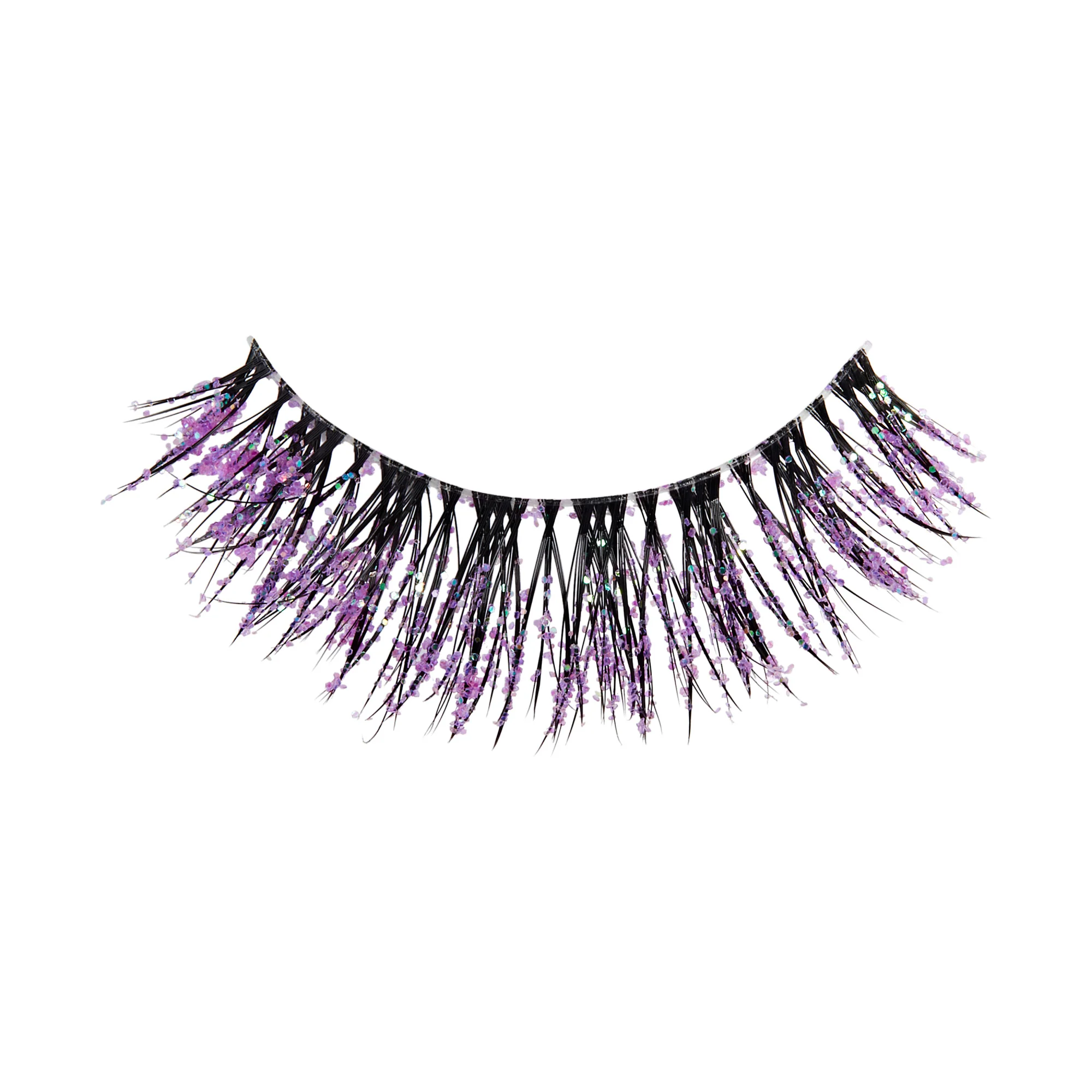 KISS Halloween Decorated Lashes & Gem Sticker - Violet Veil - Image 5