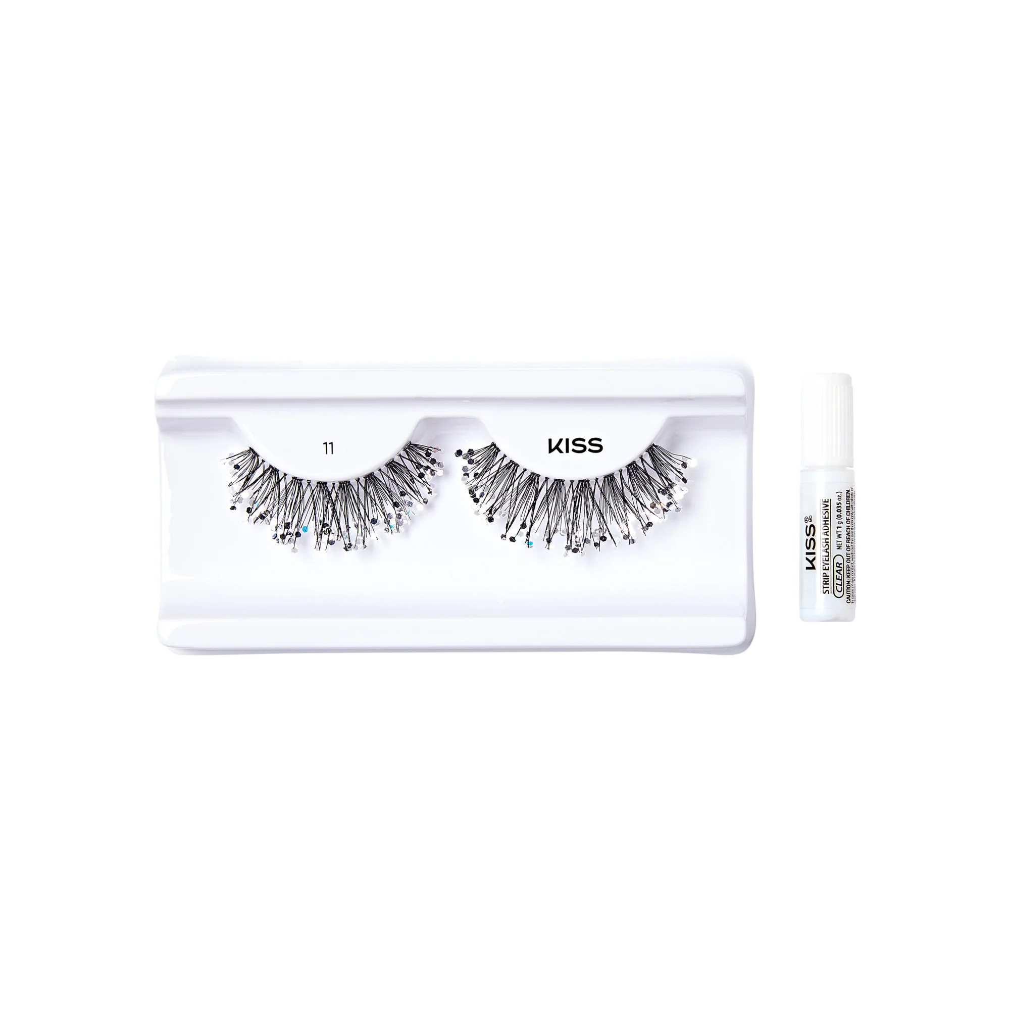 KISS Halloween 'Full Moon Fantasy' False Eyelashes, Decorated - Haunted Hollywood - Image 3
