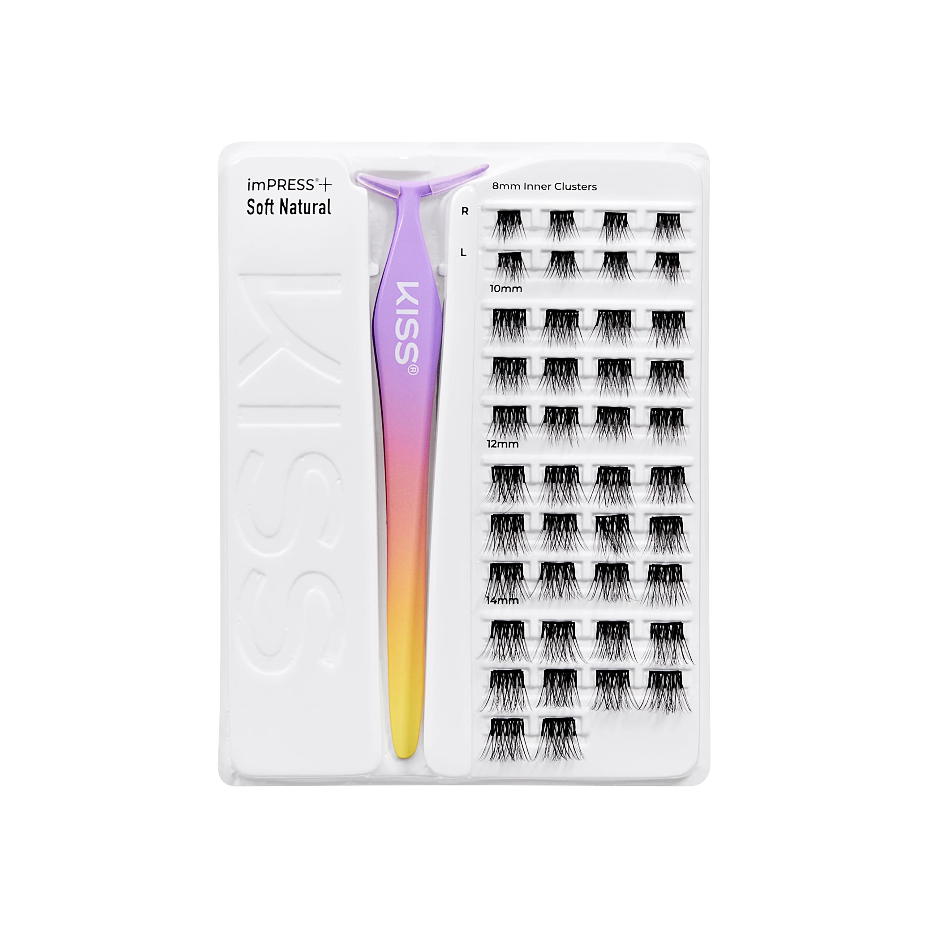 imPRESS+ Press On Self Adhesive Eyelashes - Soft Natural - Image 7