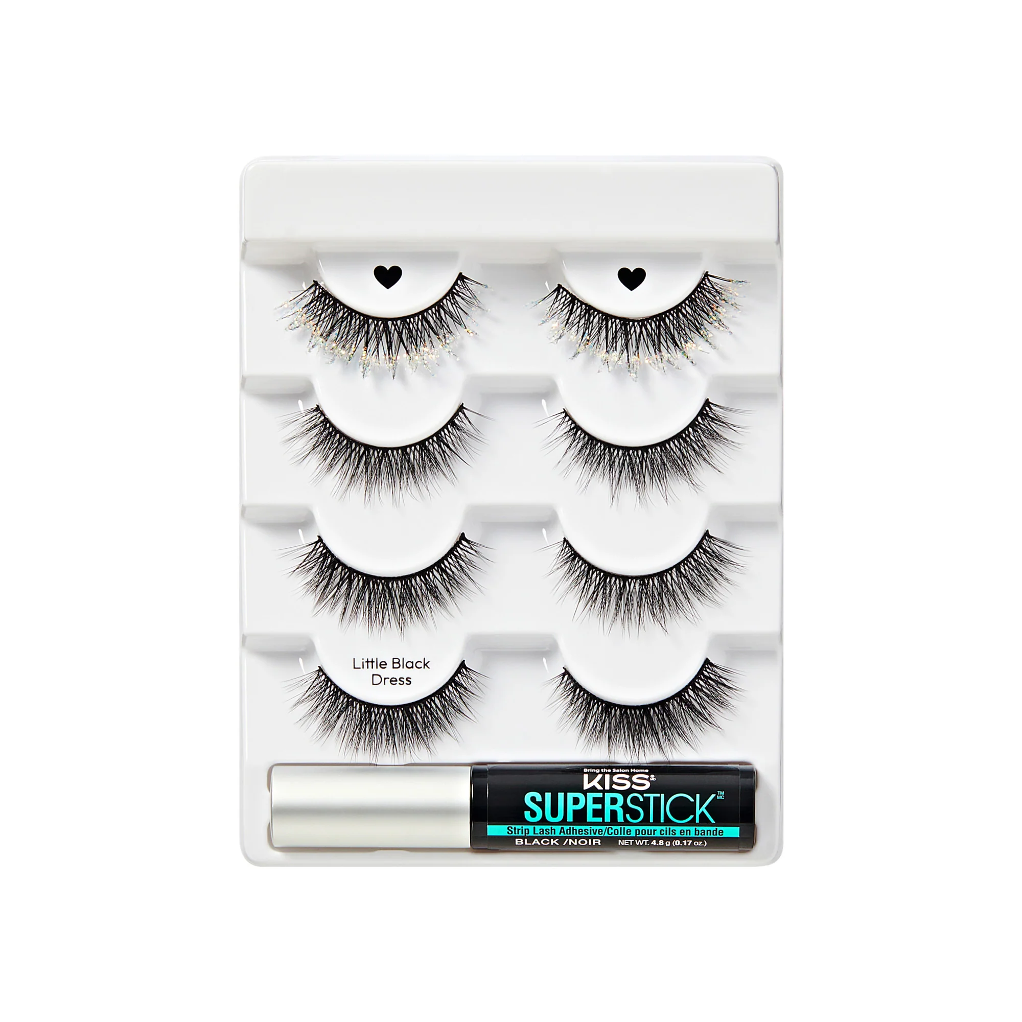 KISS Lash Couture Faux Mink Holiday Lashes – Little Black Dress - Image 6
