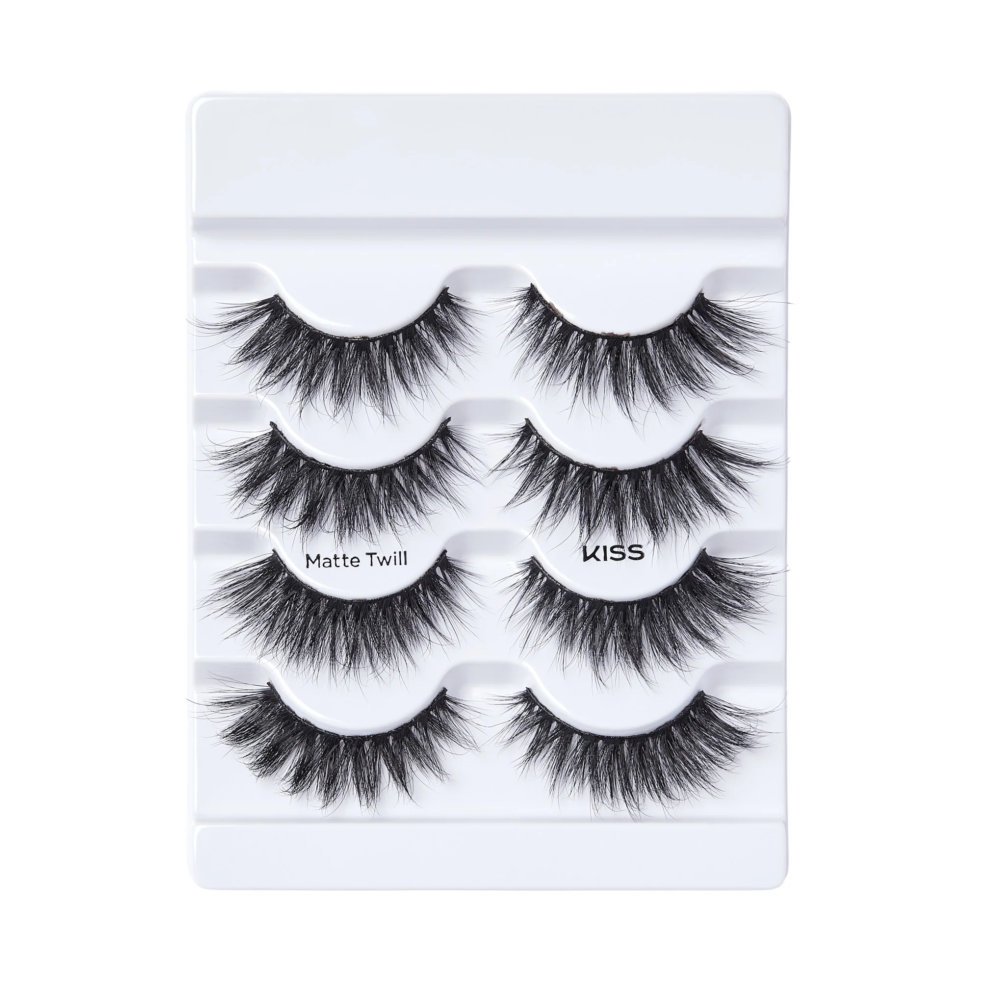 KISS Lash Couture Matte Black Multipack - Matte Twill - Image 5