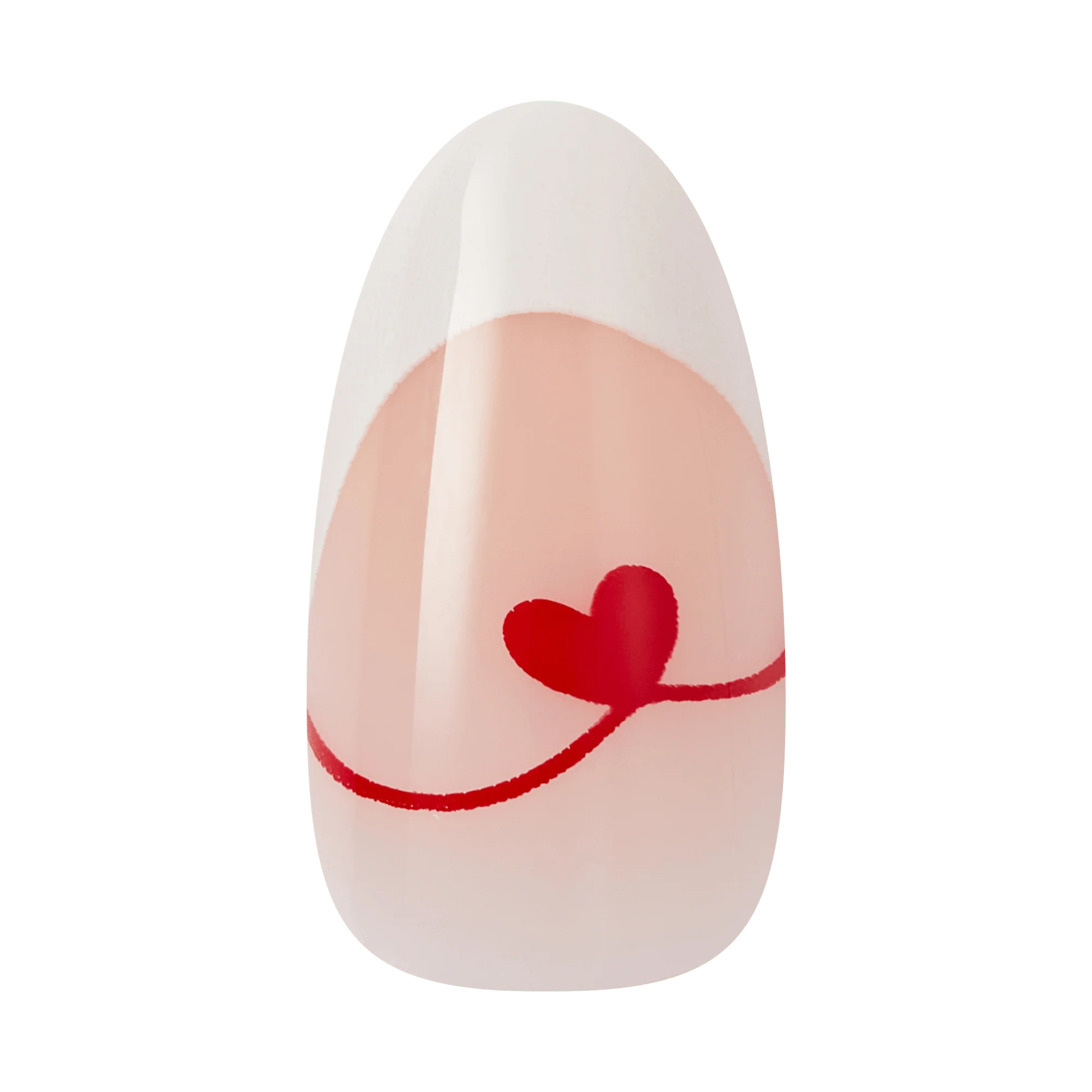 KISS LOVE Design Press On Glue Nails - Cupid's Canvas - Image 7