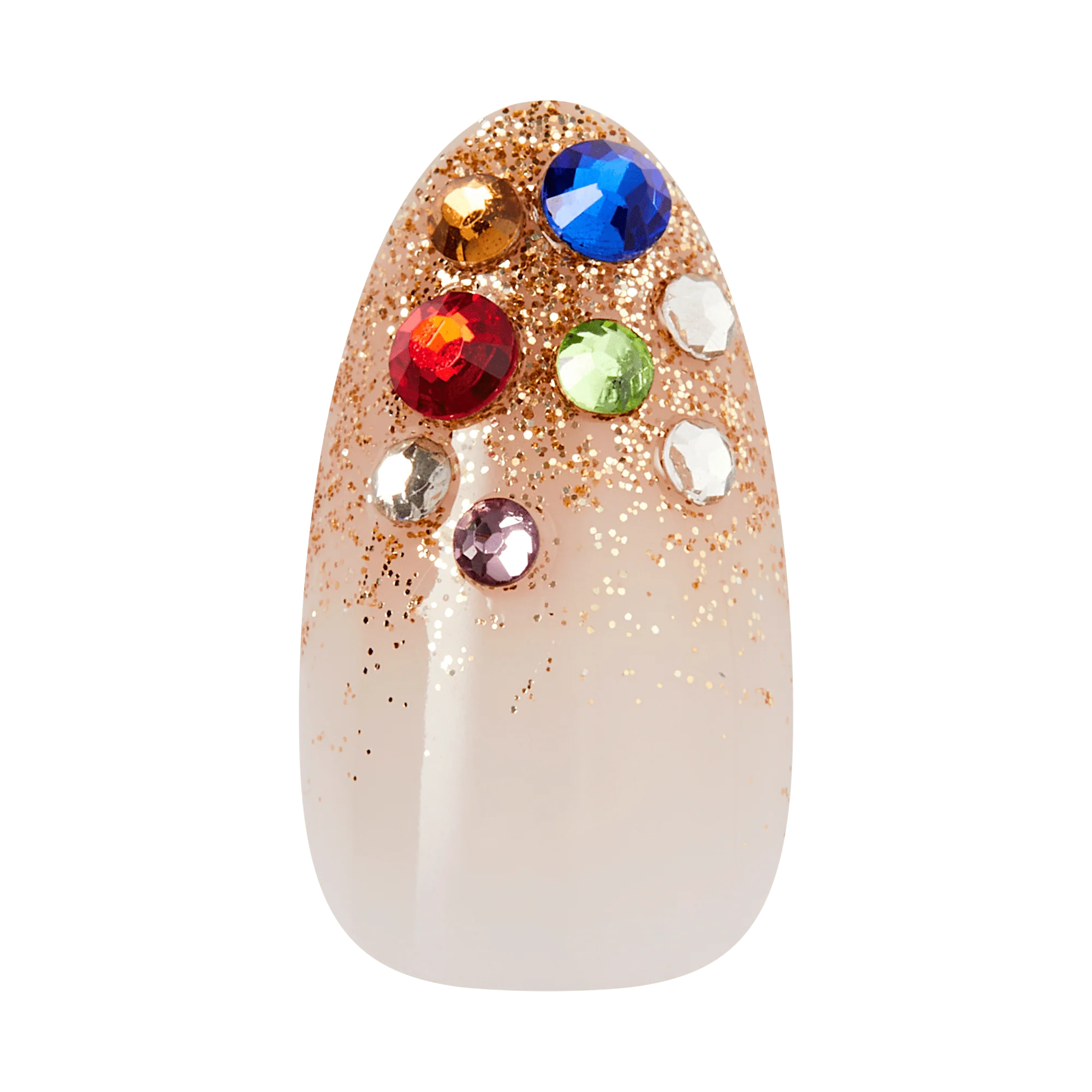 KISS LUXE Press On Glue Nails - Golden Field - Image 7