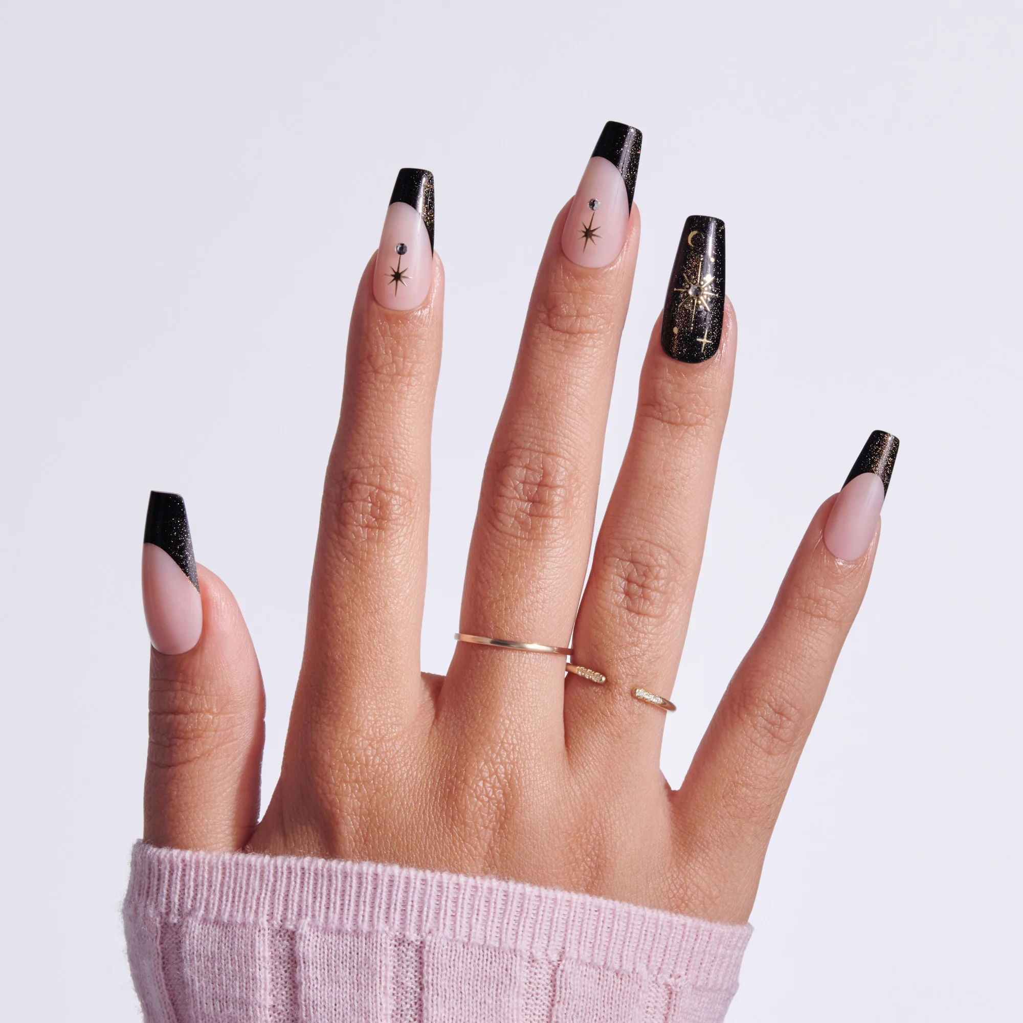 KISS LUXE Press On Glue Nails - Luna Ivy - Image 3