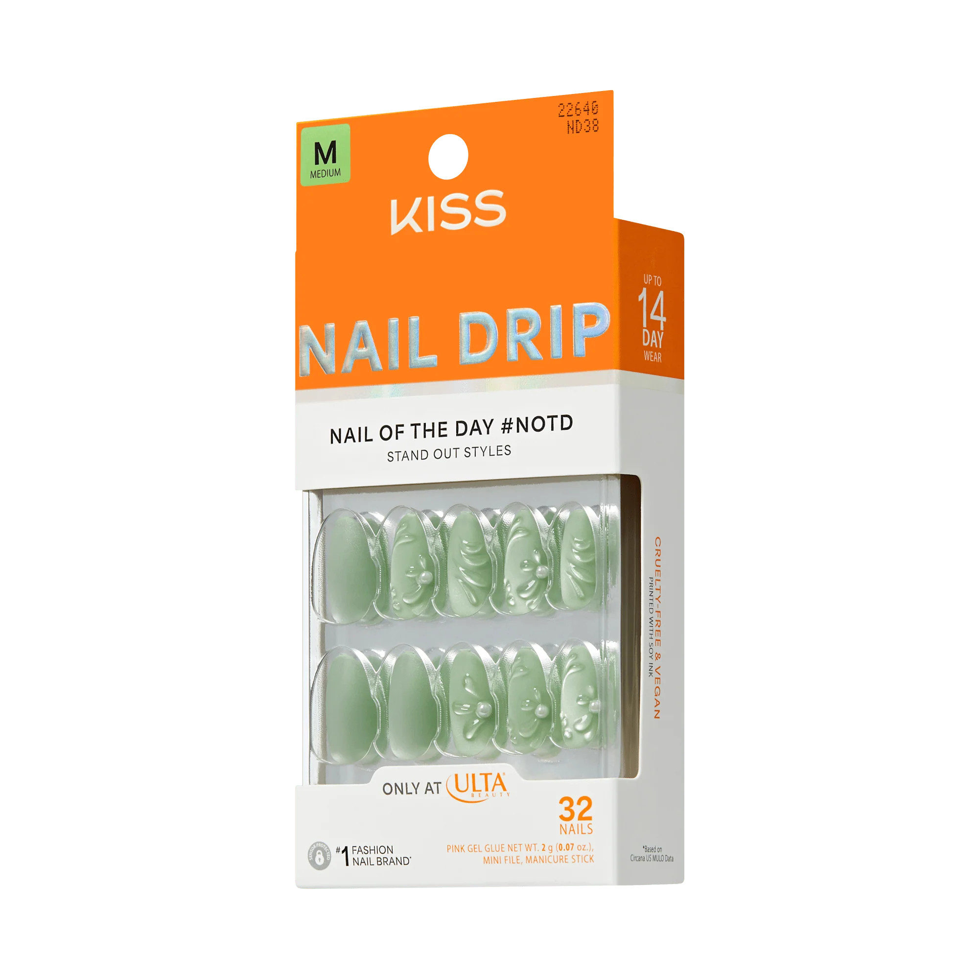 KISS NAIL DRIP Press On Glue Nails - Dancing Heart - Image 8